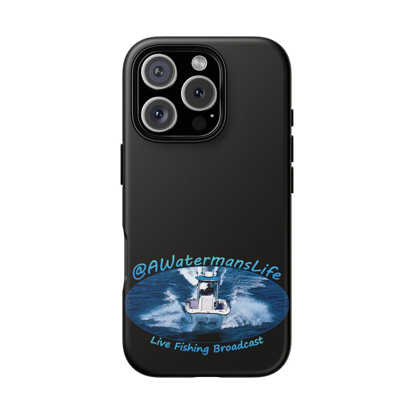 AWatermansLife Apple iPhone Tough Case - Custom Protective Phone Case with Dual Layer Shell and TPU Lining