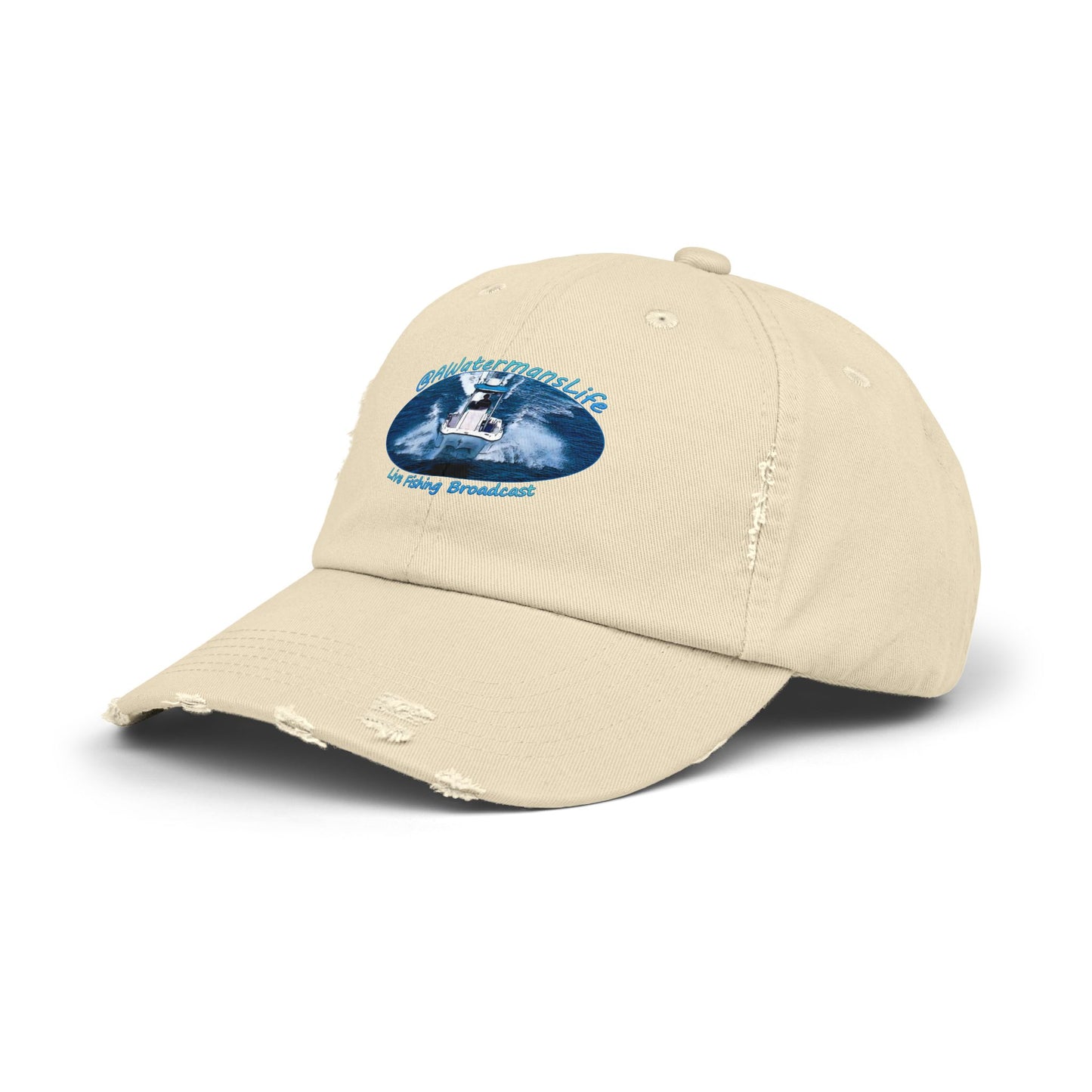 AWatermansLife Unisex Distressed Cap