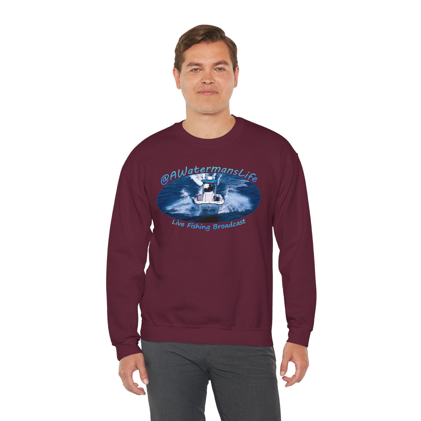 AWatermansLife Crewneck Sweatshirt