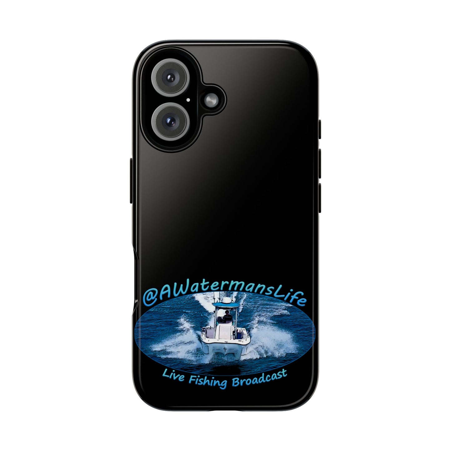 AWatermansLife Apple iPhone Tough Case - Custom Protective Phone Case with Dual Layer Shell and TPU Lining