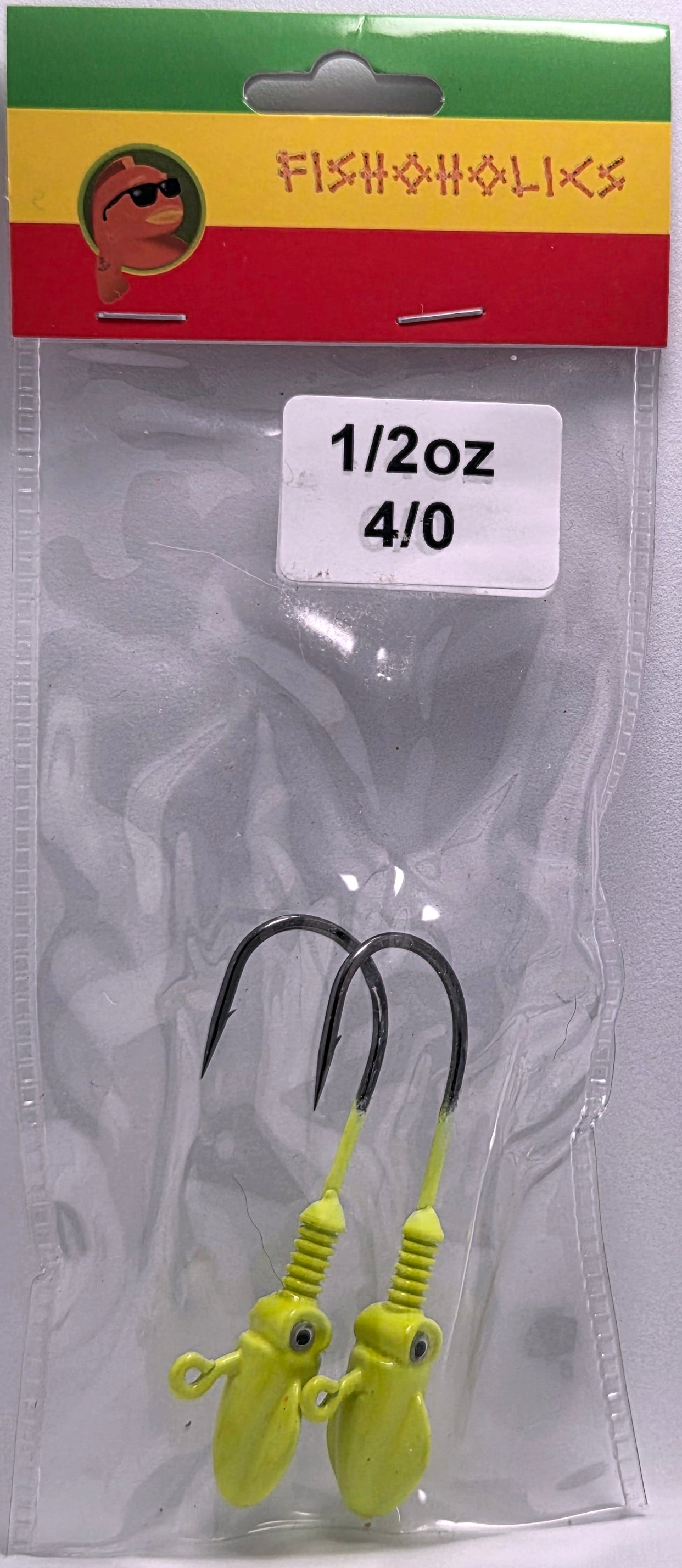 Squid Head Jig Head 2X BKK Hook - Fishoholics805