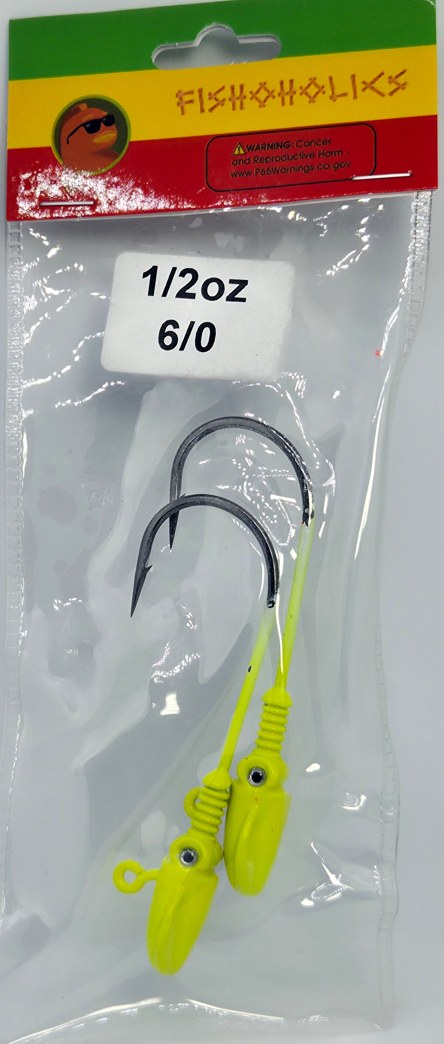 Squid Head Jig Head 2X BKK Hook - Fishoholics805