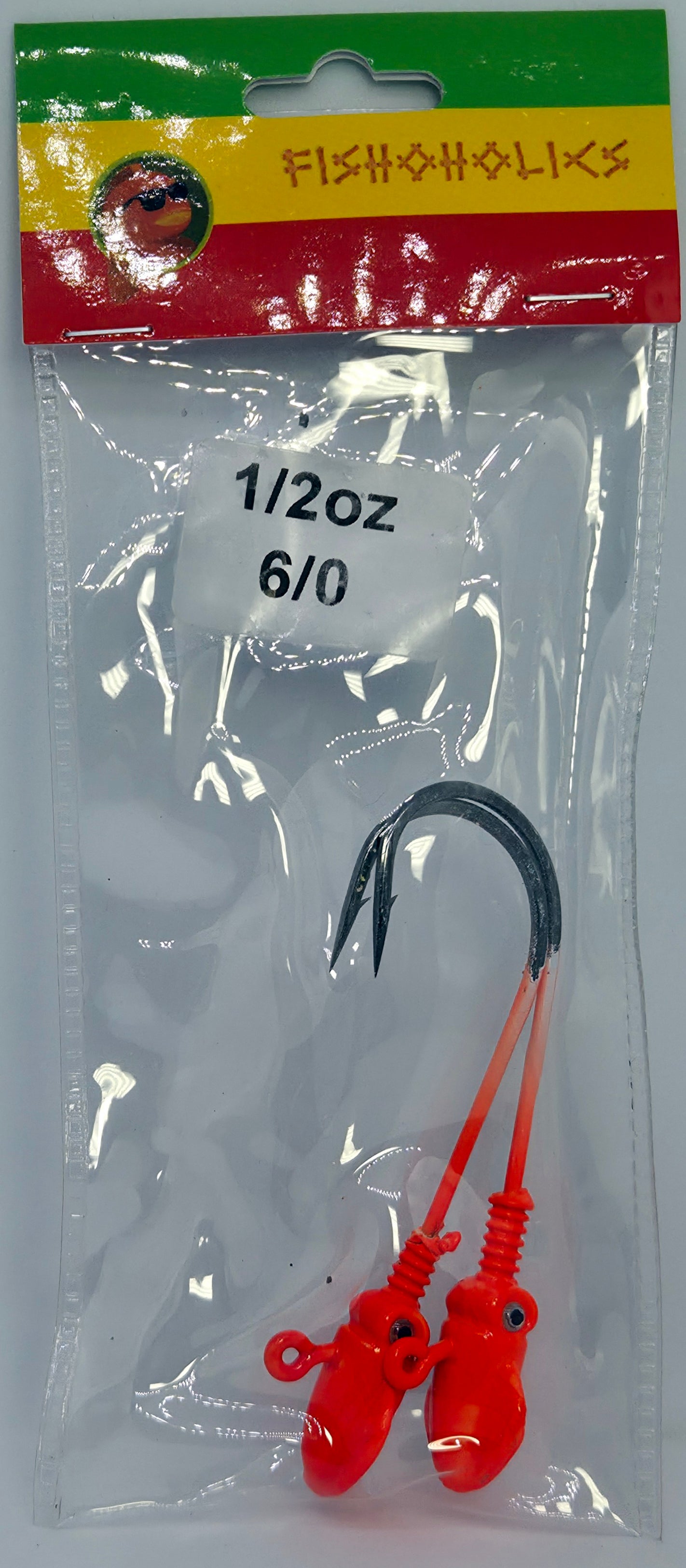 Squid Head Jig Head 2X BKK Hook - Fishoholics805
