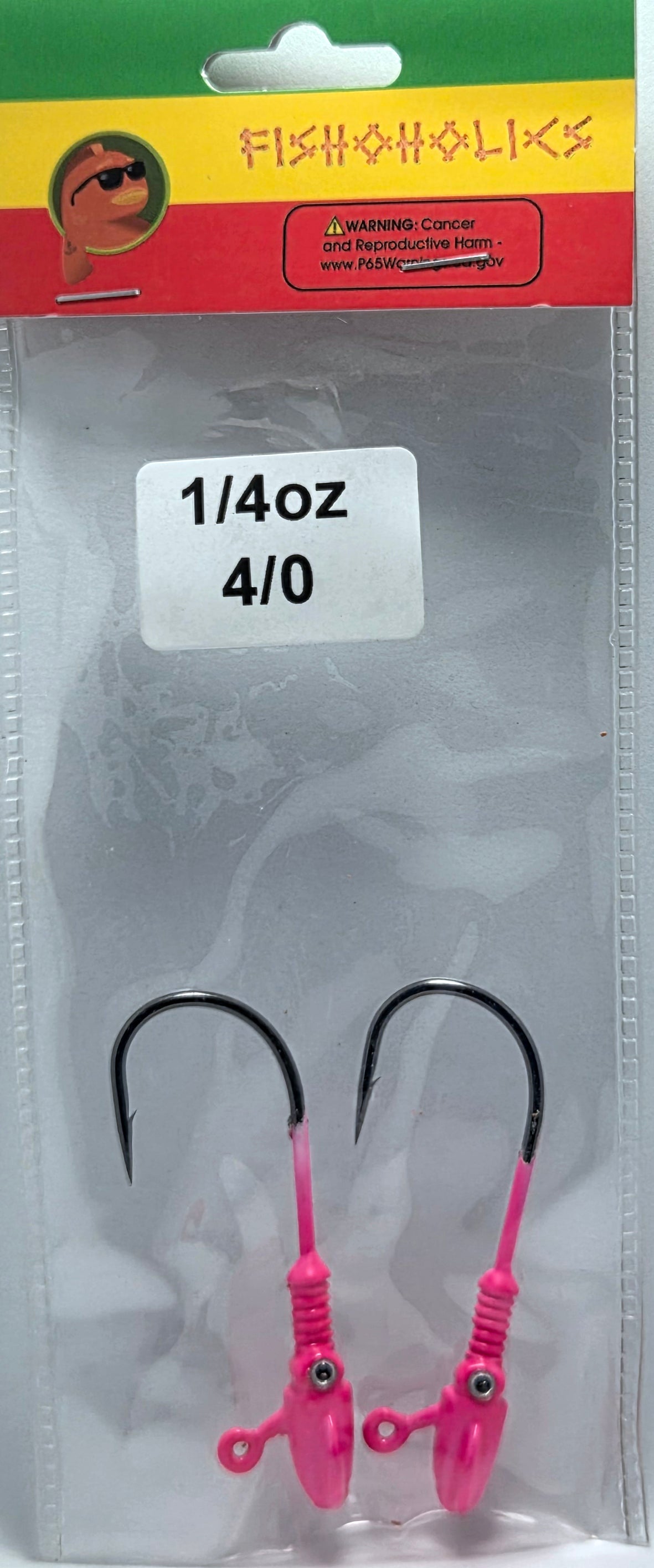 Squid Head Jig Head 2X BKK Hook - Fishoholics805