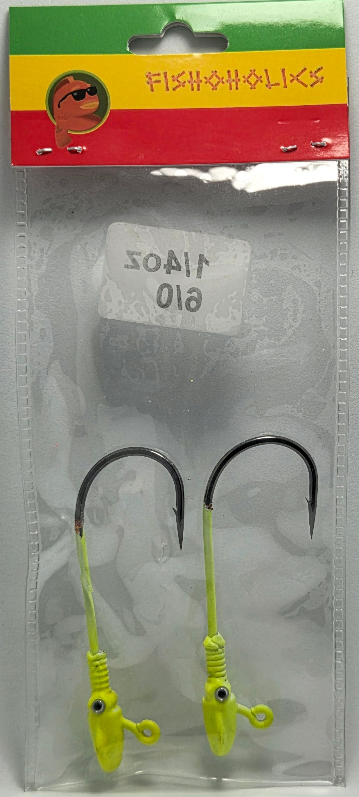 Squid Head Jig Head 2X BKK Hook - Fishoholics805