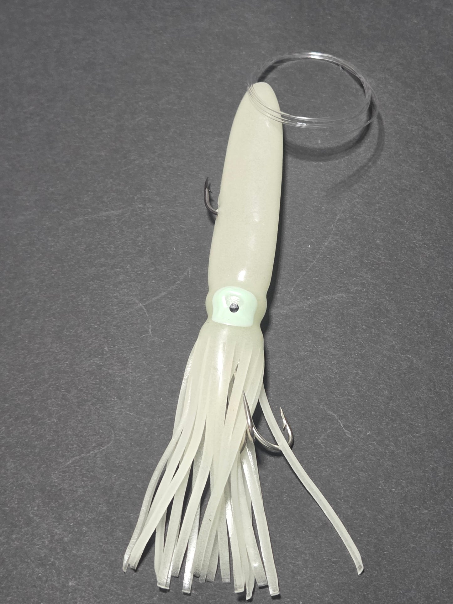 Bulb Squid Rigged Leader - Kajiki Squid Trap Rig - Fishoholics805