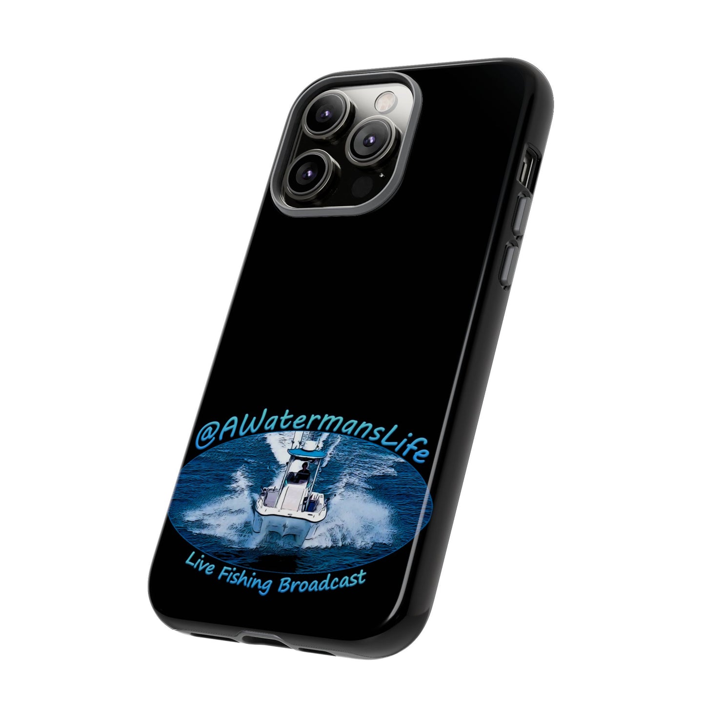 AWatermansLife Apple iPhone Tough Case - Custom Protective Phone Case with Dual Layer Shell and TPU Lining