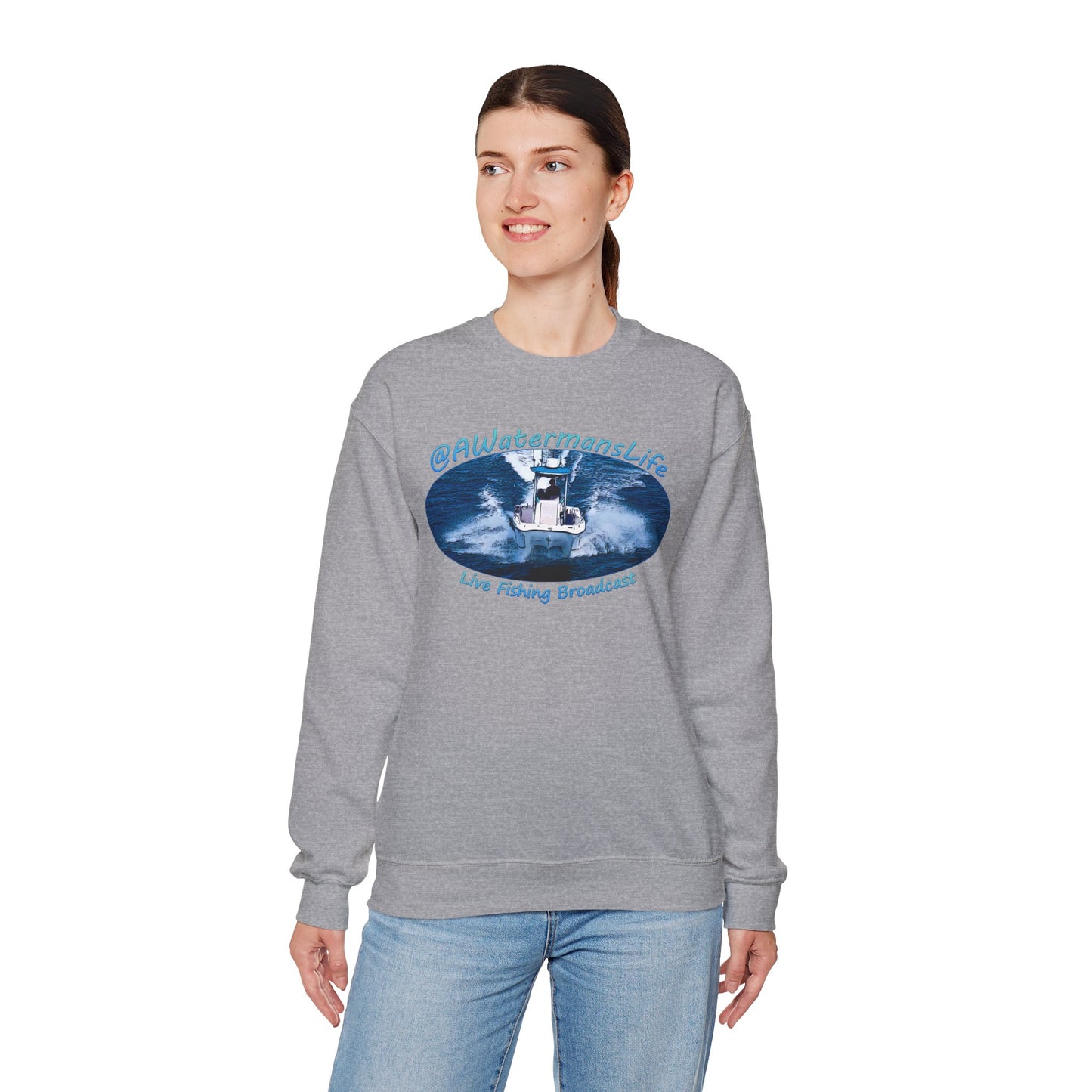 AWatermansLife Crewneck Sweatshirt