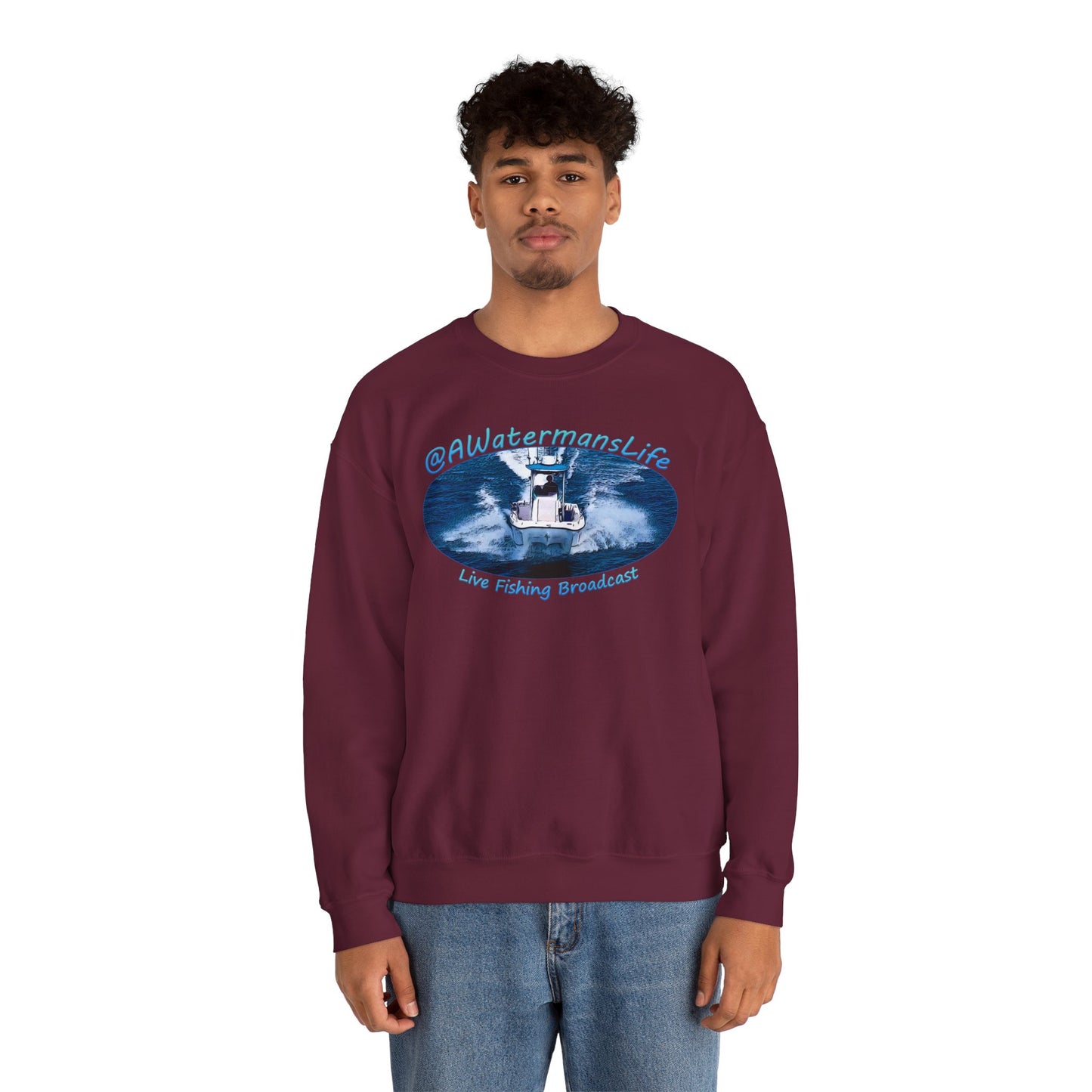 AWatermansLife Crewneck Sweatshirt