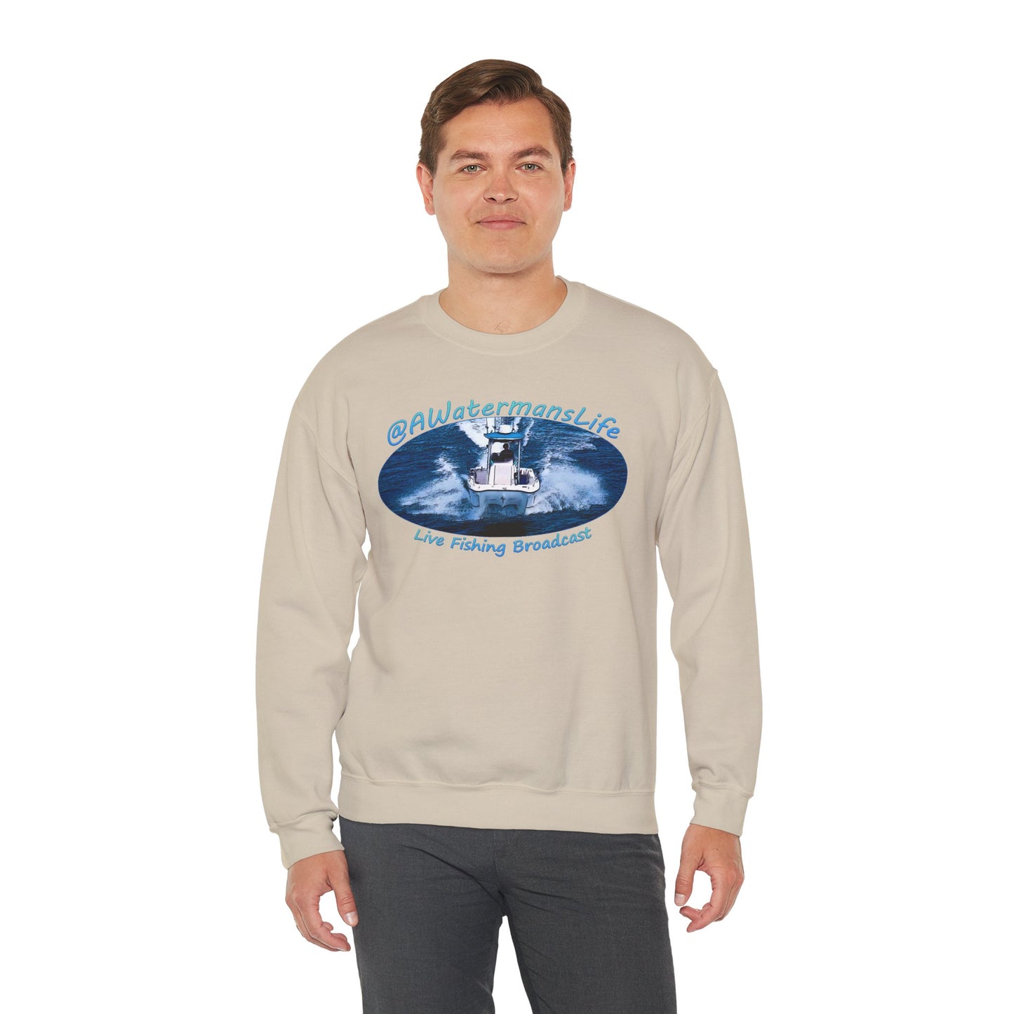 AWatermansLife Crewneck Sweatshirt