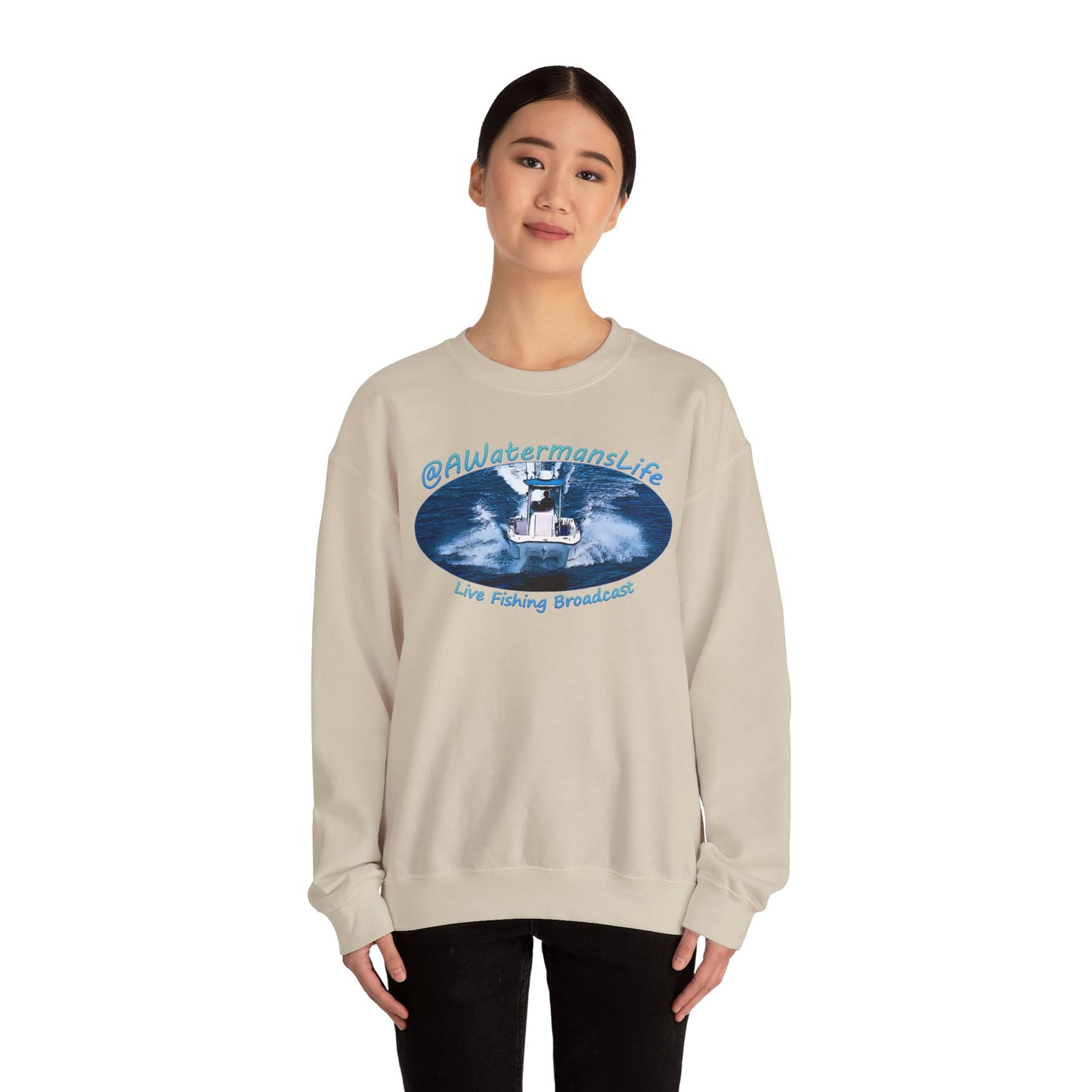 AWatermansLife Crewneck Sweatshirt