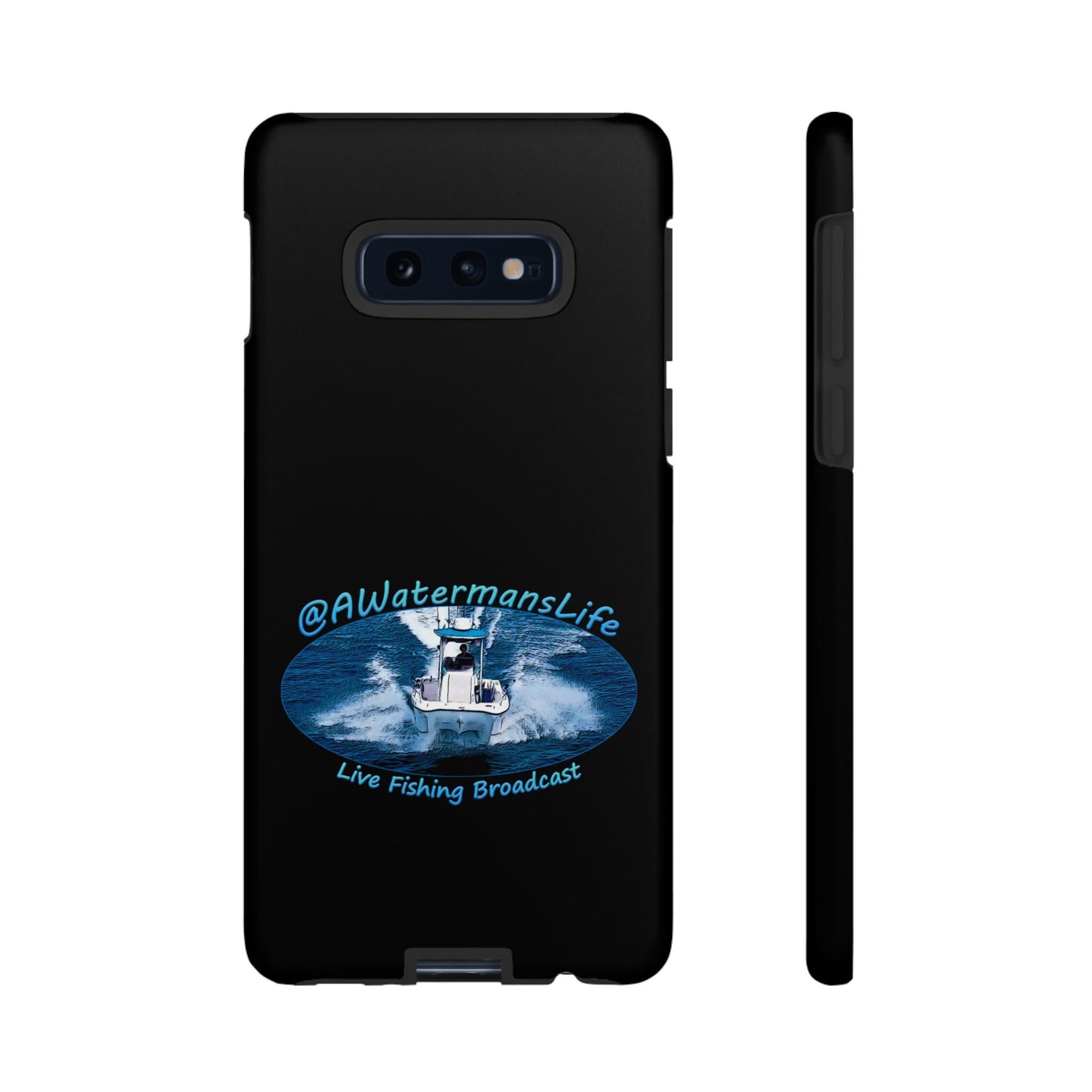 AWatermansLife Samsung Galaxy Tough Case - Custom Protective Phone Case with Dual Layer Shell and TPU Lining