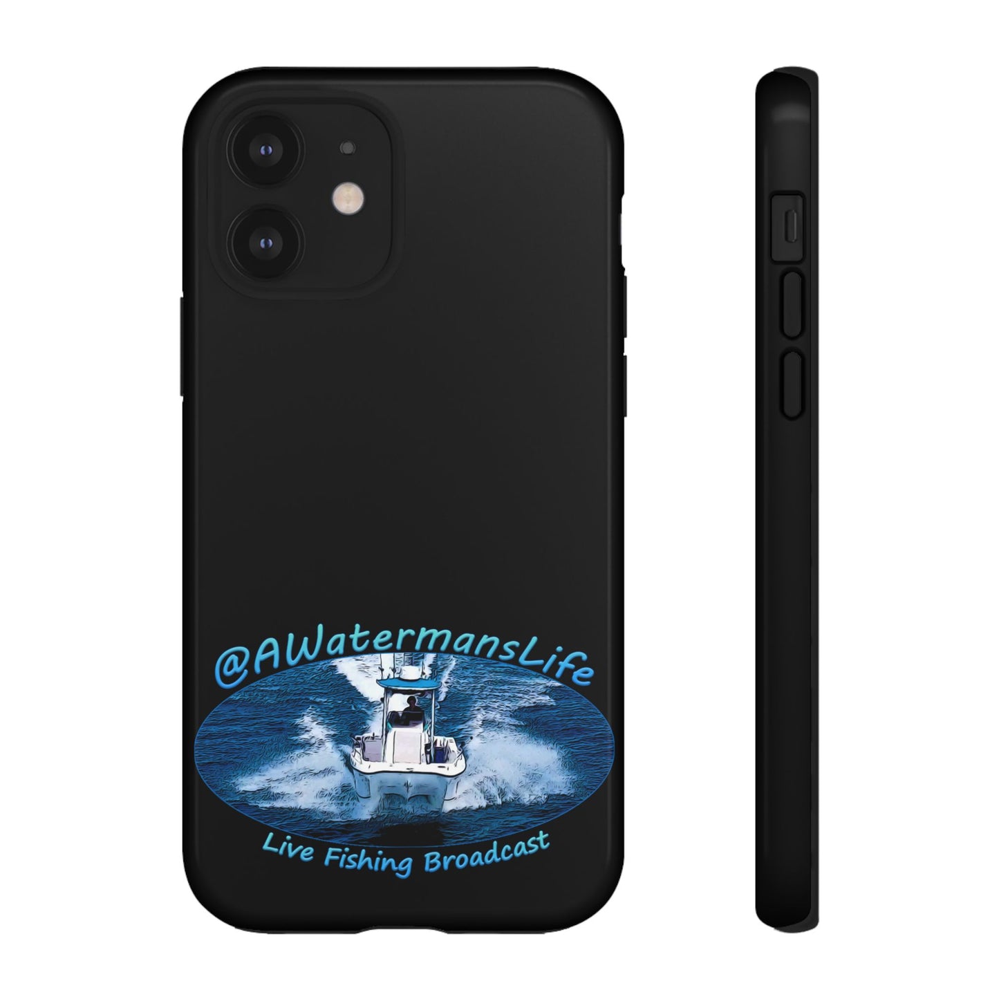 AWatermansLife Apple iPhone Tough Case - Custom Protective Phone Case with Dual Layer Shell and TPU Lining