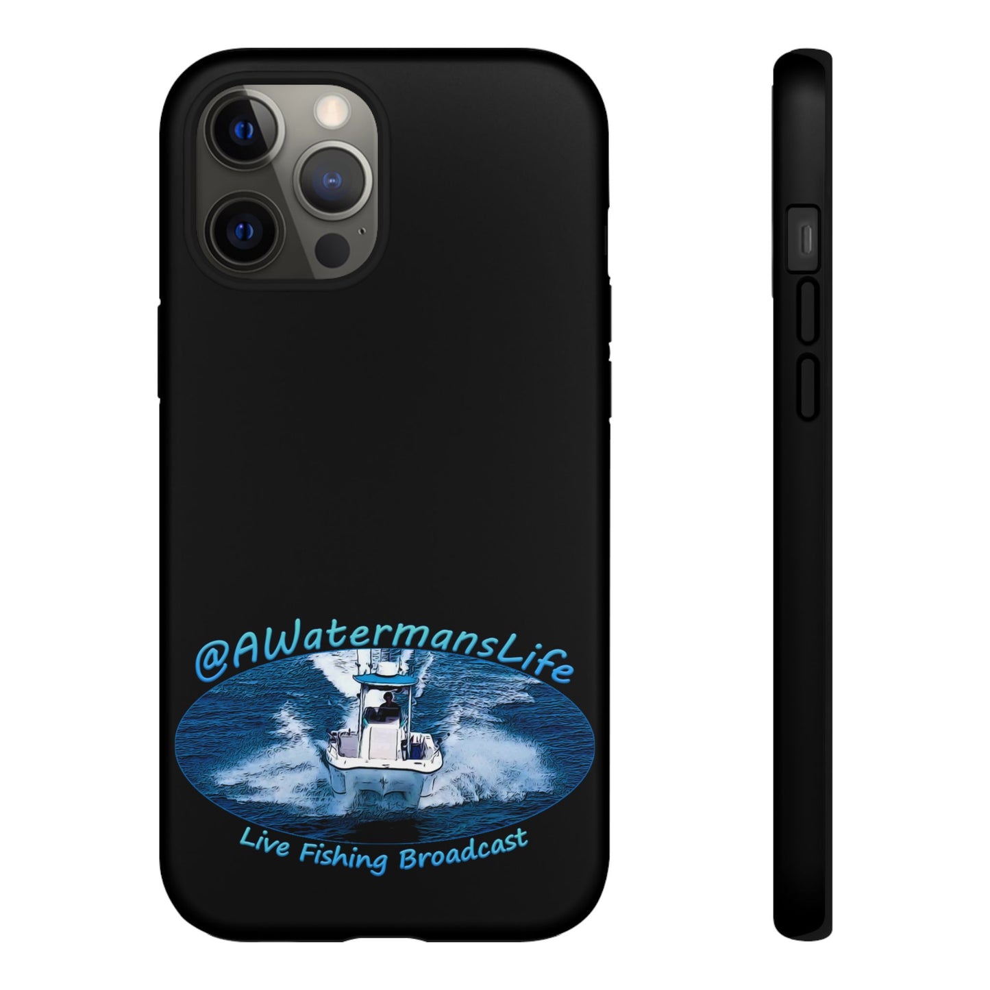AWatermansLife Apple iPhone Tough Case - Custom Protective Phone Case with Dual Layer Shell and TPU Lining