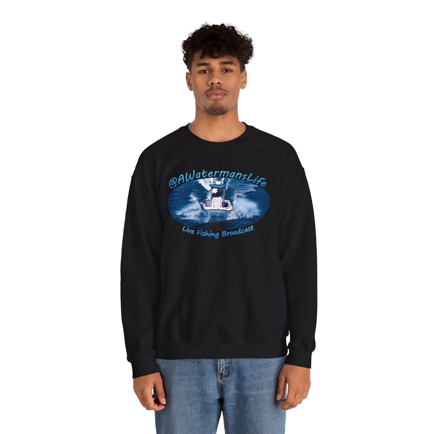 AWatermansLife Crewneck Sweatshirt