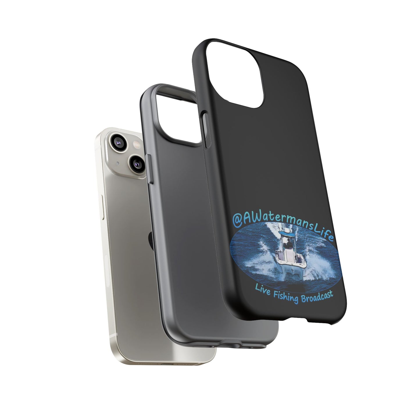 AWatermansLife Apple iPhone Tough Case - Custom Protective Phone Case with Dual Layer Shell and TPU Lining