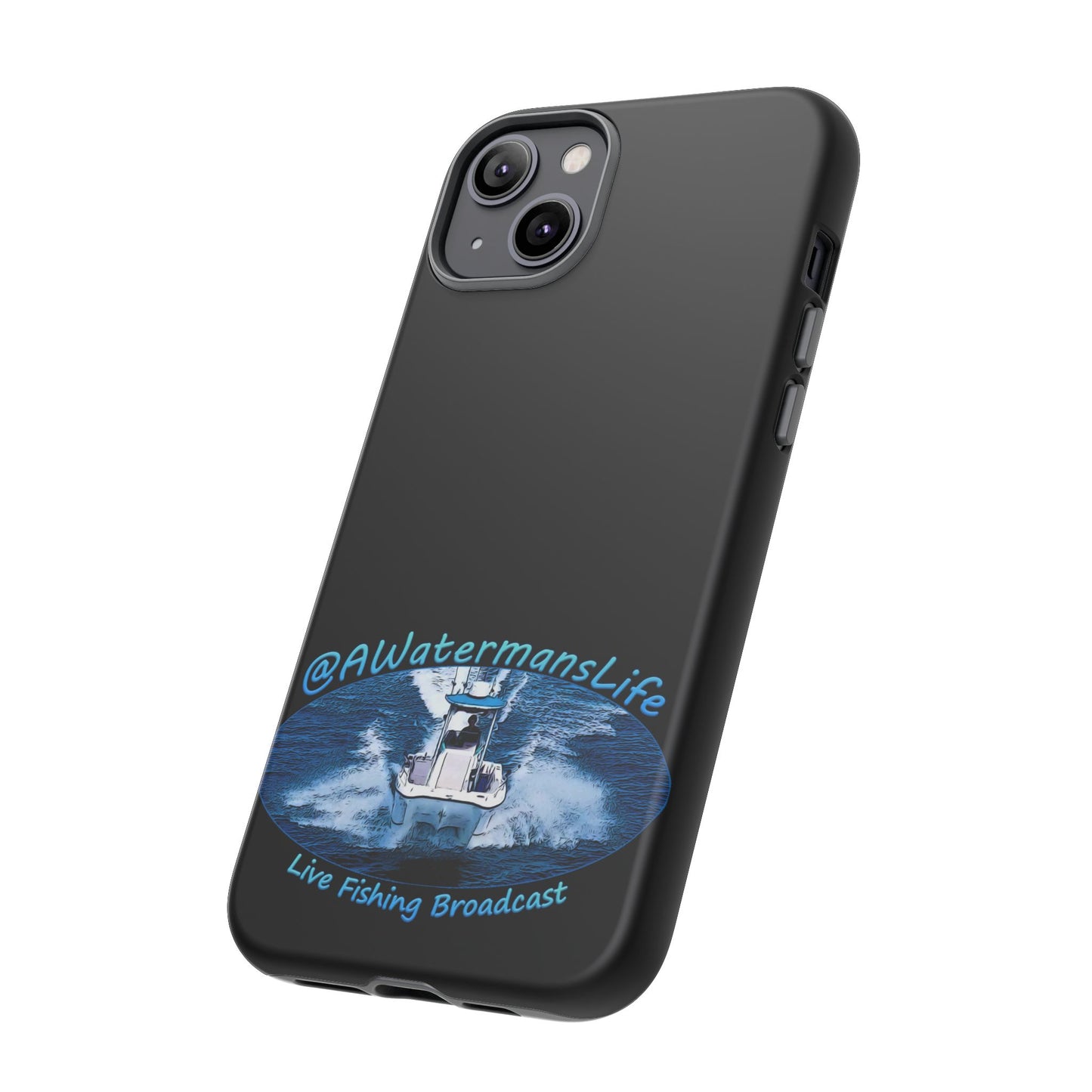 AWatermansLife Apple iPhone Tough Case - Custom Protective Phone Case with Dual Layer Shell and TPU Lining