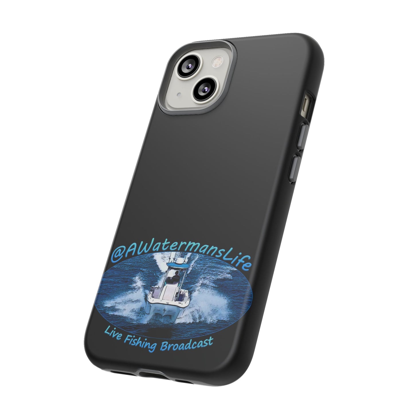 AWatermansLife Apple iPhone Tough Case - Custom Protective Phone Case with Dual Layer Shell and TPU Lining