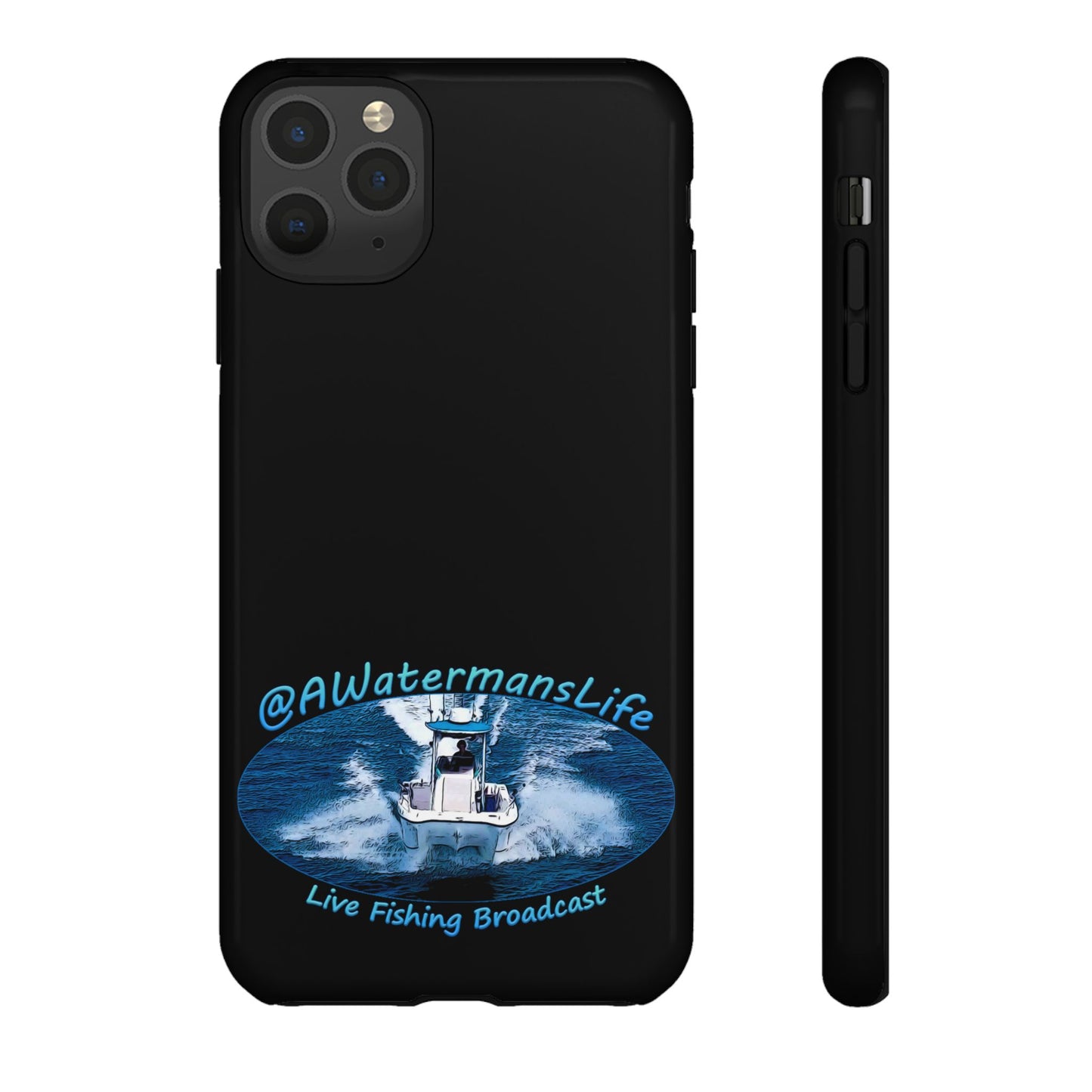 AWatermansLife Apple iPhone Tough Case - Custom Protective Phone Case with Dual Layer Shell and TPU Lining