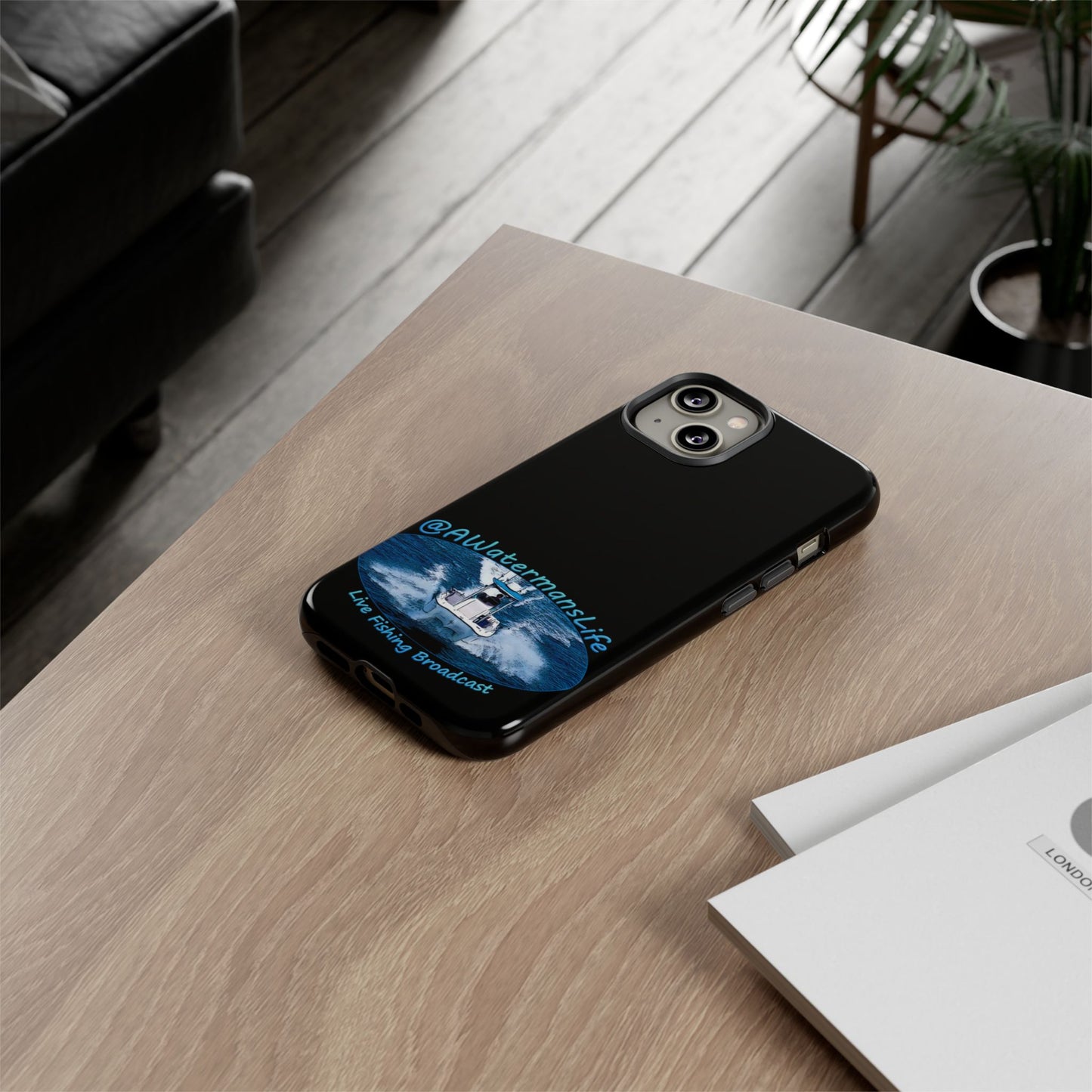 AWatermansLife Apple iPhone Tough Case - Custom Protective Phone Case with Dual Layer Shell and TPU Lining
