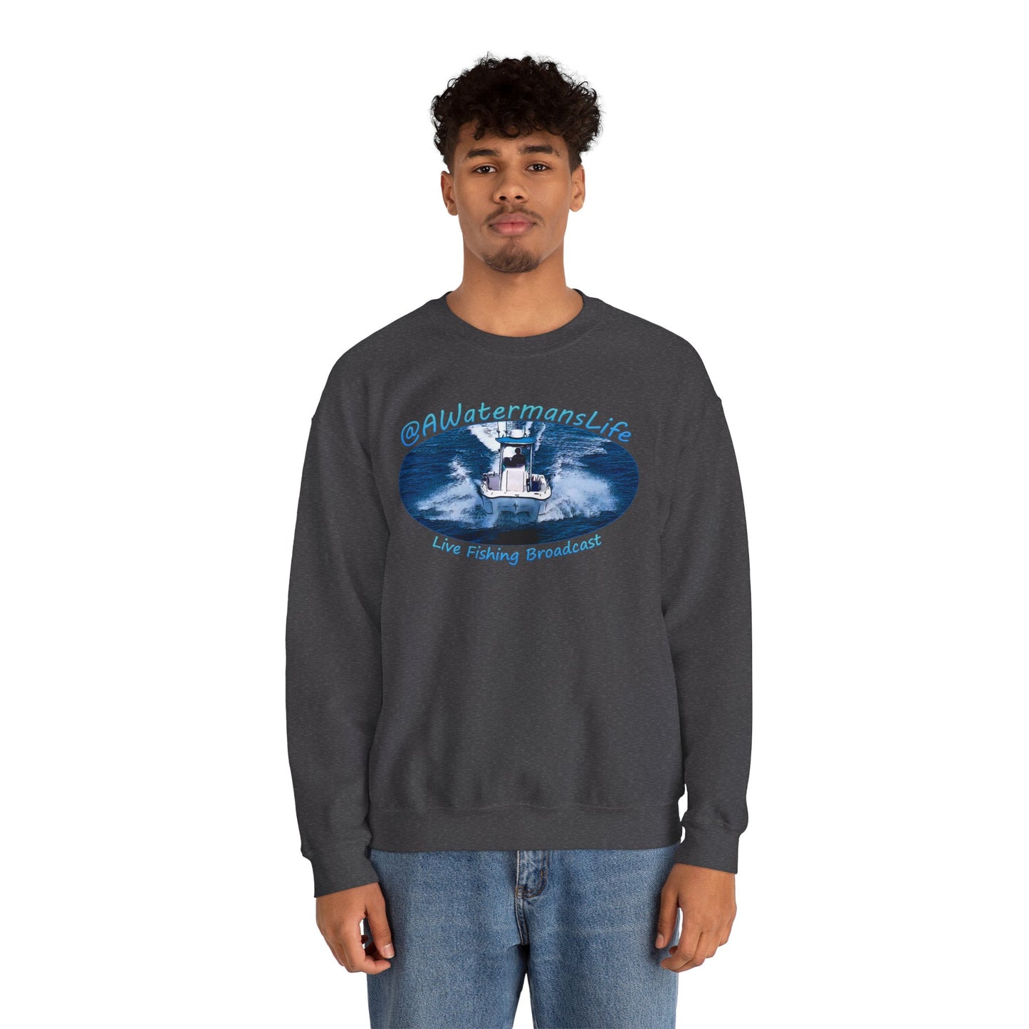 AWatermansLife Crewneck Sweatshirt