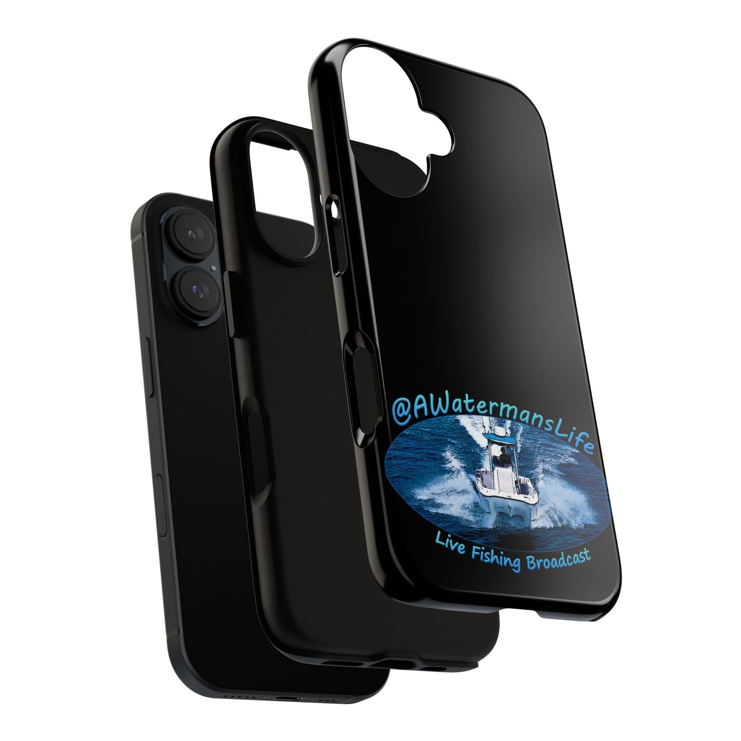 AWatermansLife Apple iPhone Tough Case - Custom Protective Phone Case with Dual Layer Shell and TPU Lining