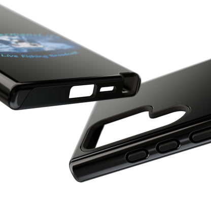 AWatermansLife Samsung Galaxy Tough Case - Custom Protective Phone Case with Dual Layer Shell and TPU Lining