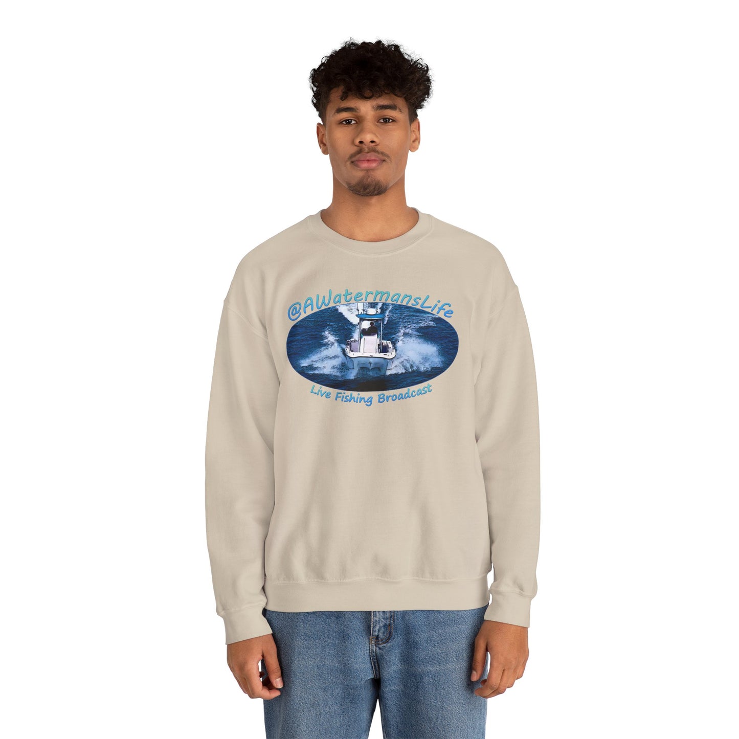 AWatermansLife Crewneck Sweatshirt