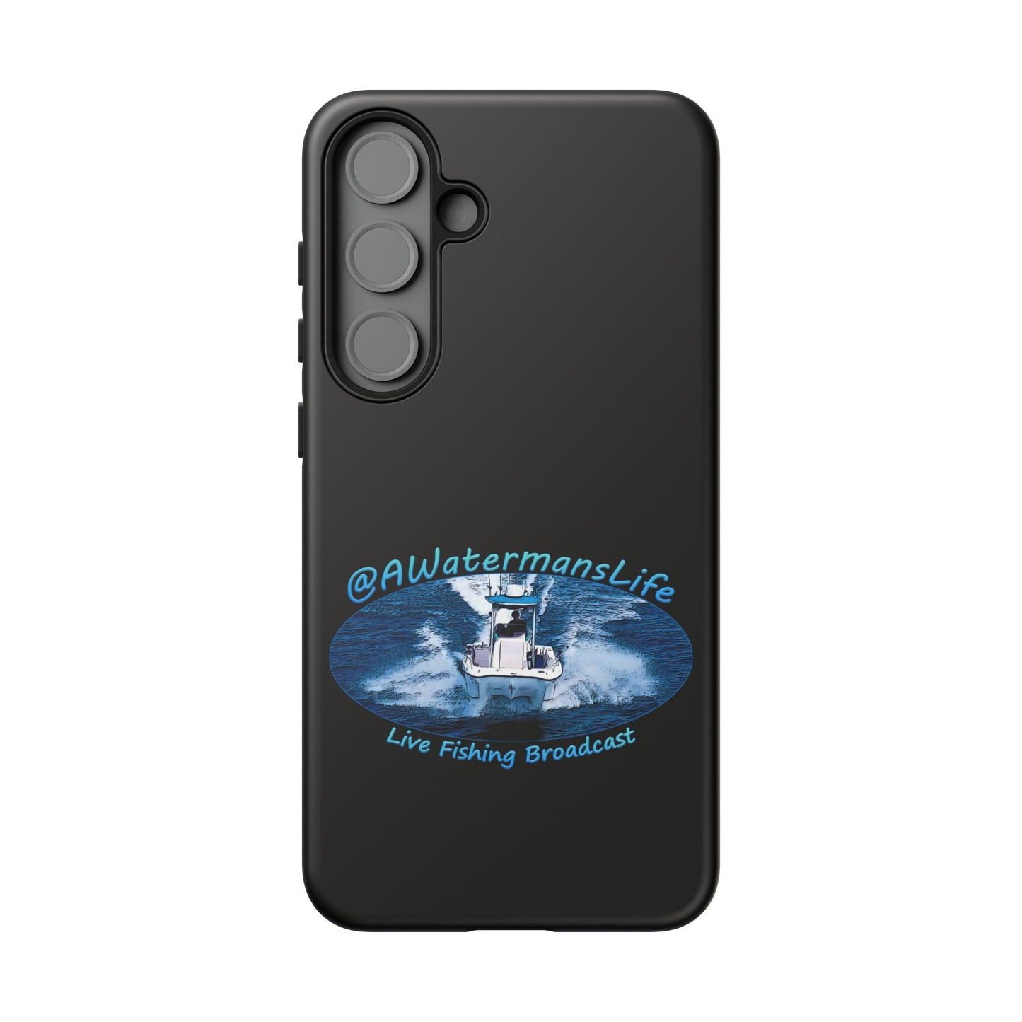 AWatermansLife Samsung Galaxy Tough Case - Custom Protective Phone Case with Dual Layer Shell and TPU Lining