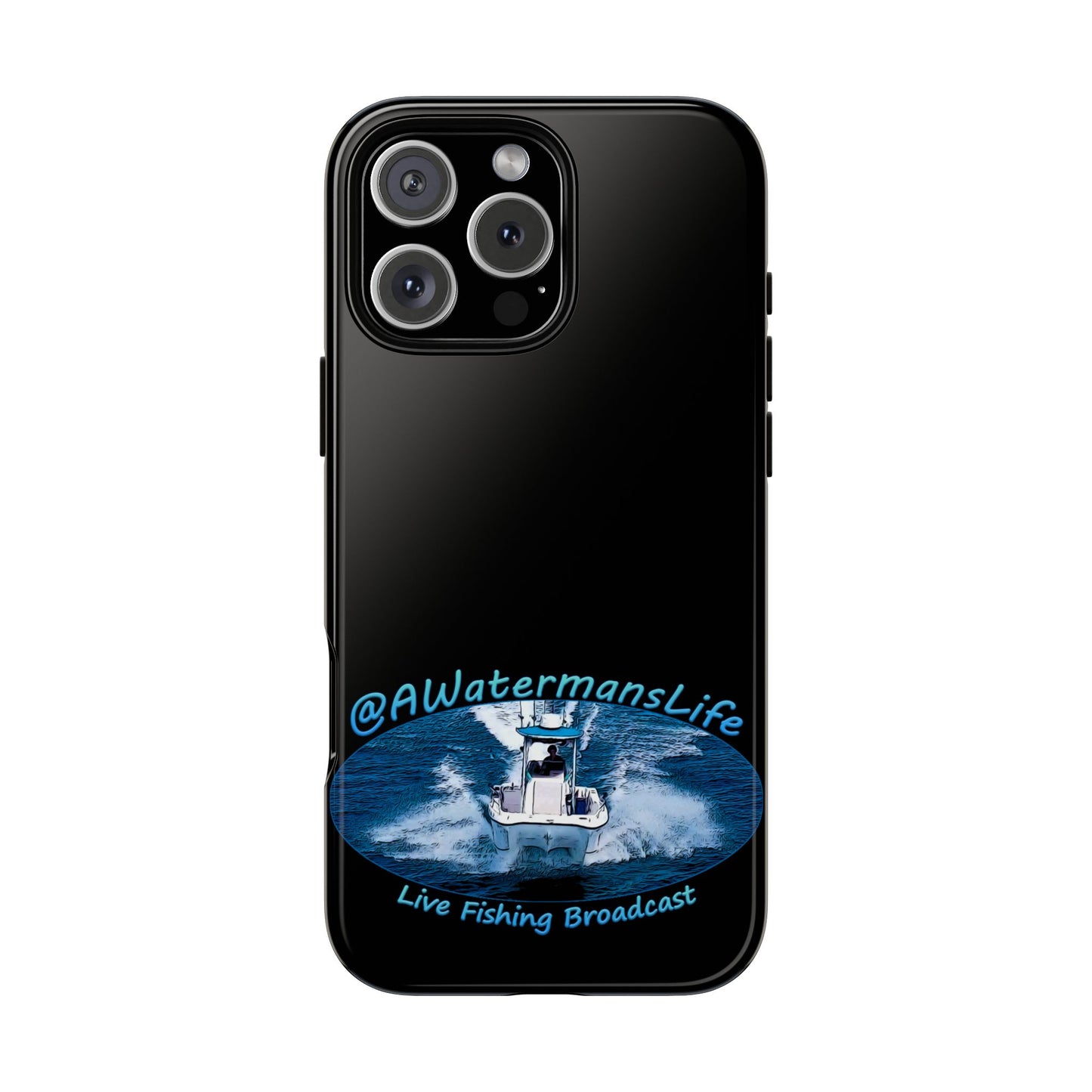 AWatermansLife Apple iPhone Tough Case - Custom Protective Phone Case with Dual Layer Shell and TPU Lining