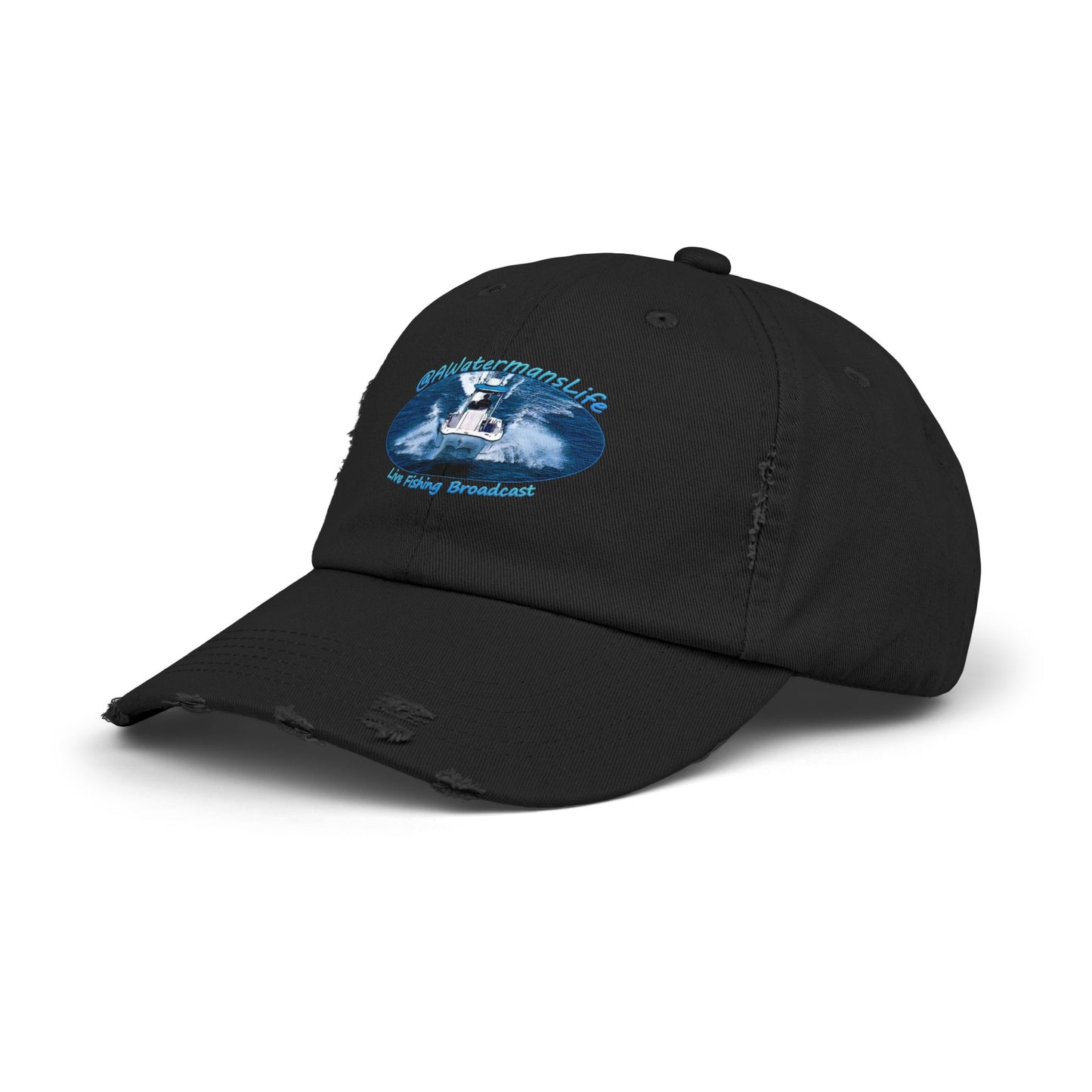 AWatermansLife Unisex Distressed Cap
