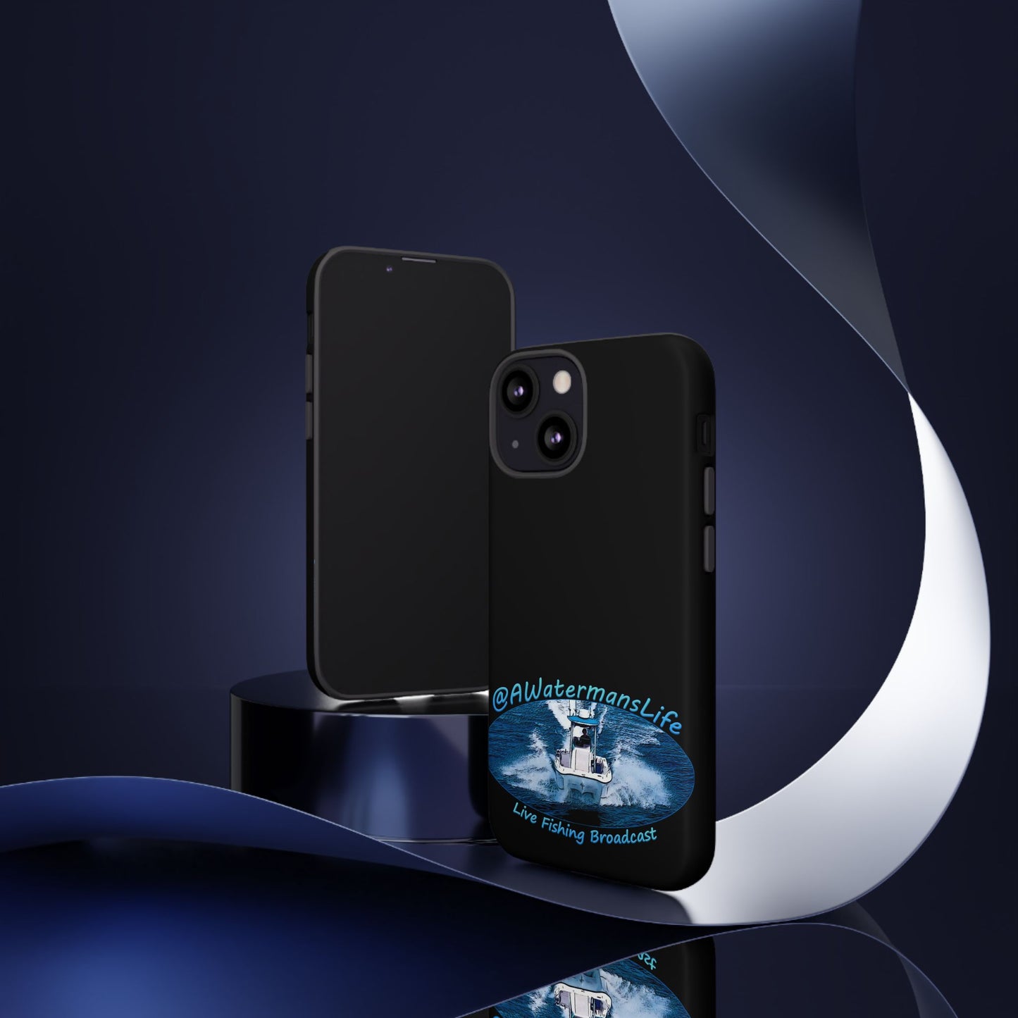 AWatermansLife Apple iPhone Tough Case - Custom Protective Phone Case with Dual Layer Shell and TPU Lining