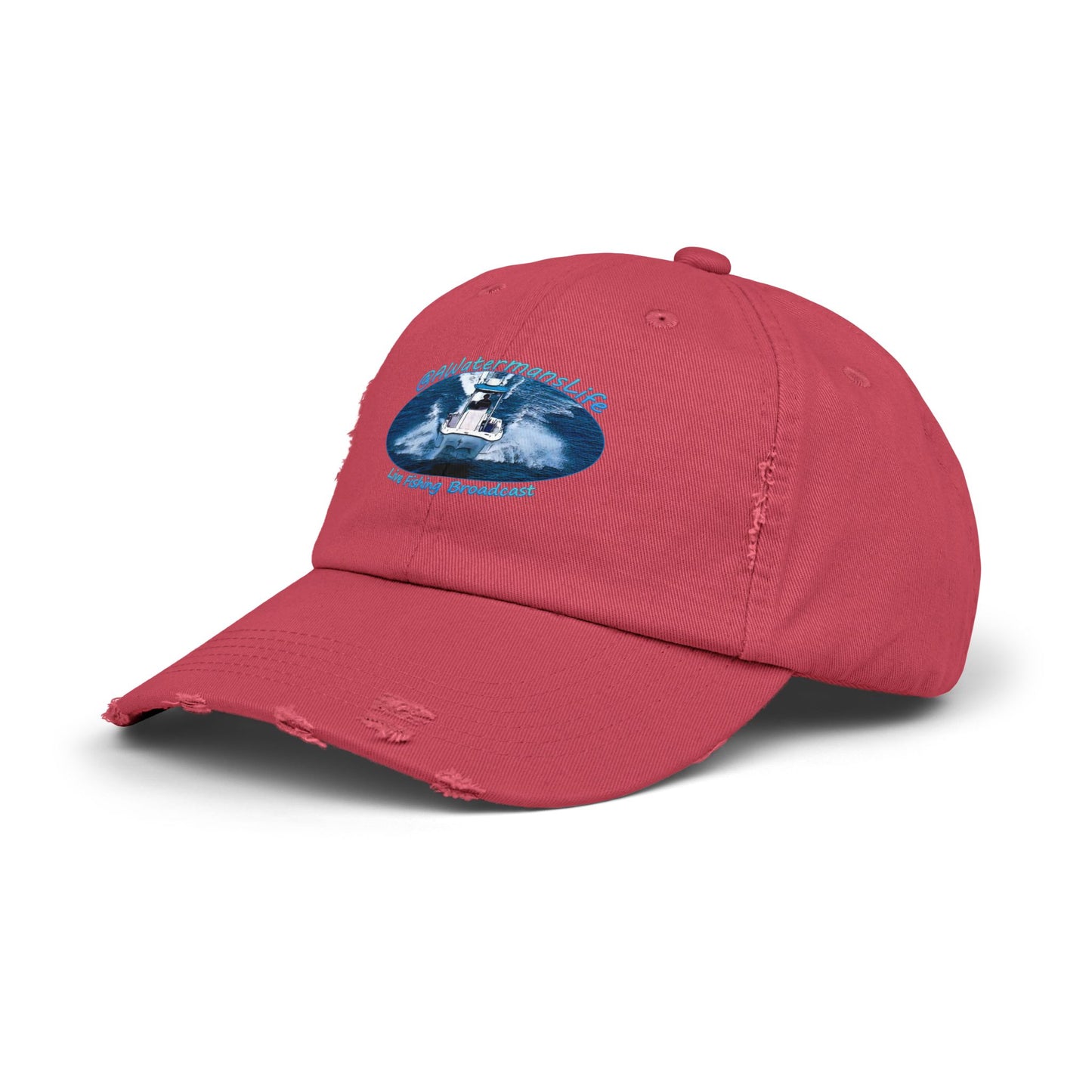 AWatermansLife Unisex Distressed Cap