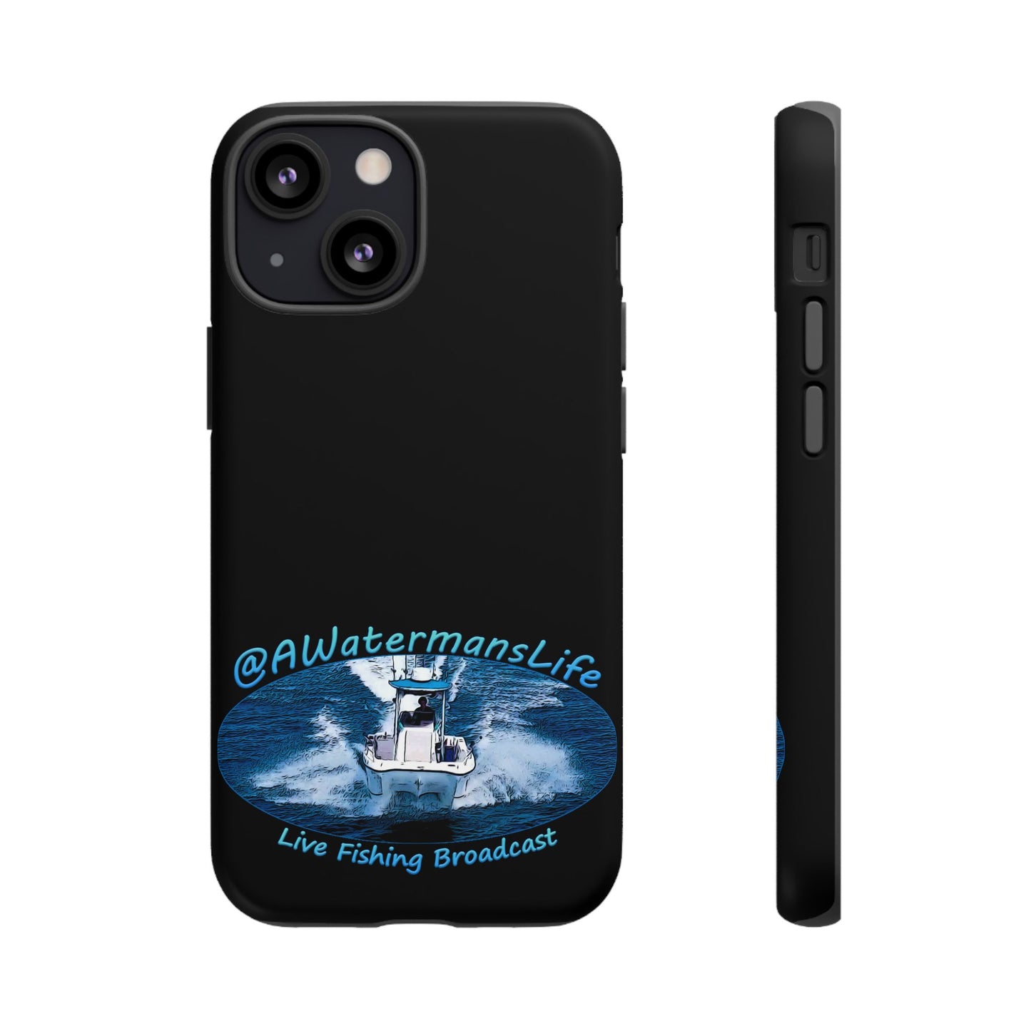 AWatermansLife Apple iPhone Tough Case - Custom Protective Phone Case with Dual Layer Shell and TPU Lining