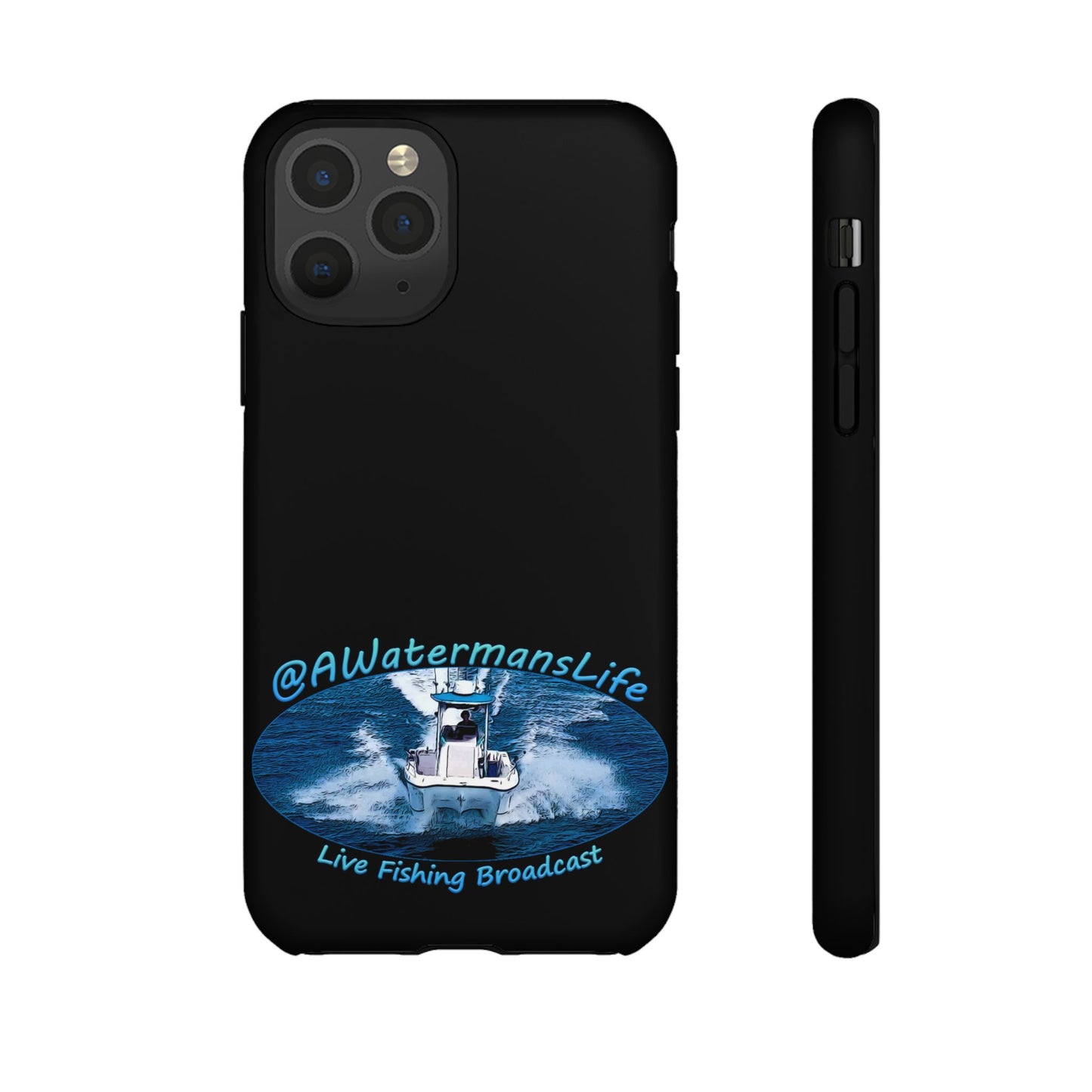 AWatermansLife Apple iPhone Tough Case - Custom Protective Phone Case with Dual Layer Shell and TPU Lining