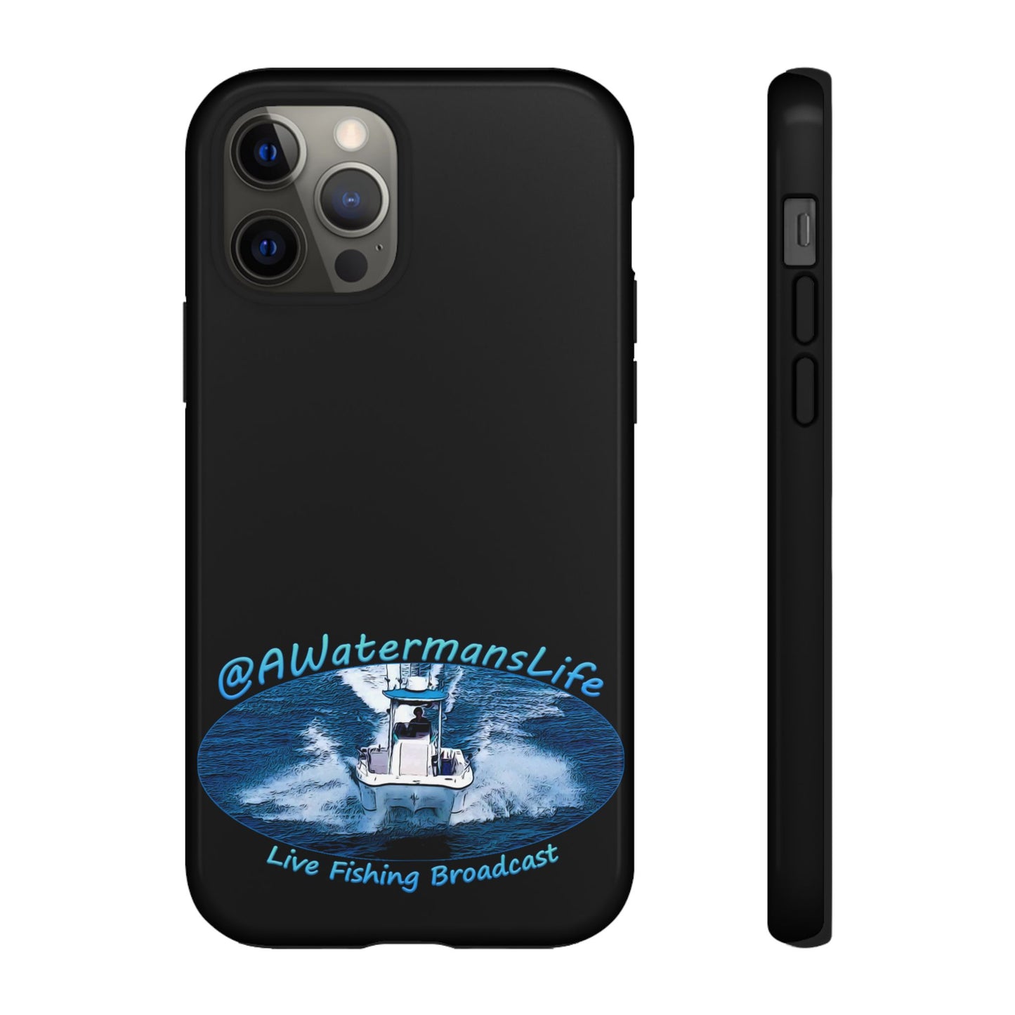 AWatermansLife Apple iPhone Tough Case - Custom Protective Phone Case with Dual Layer Shell and TPU Lining