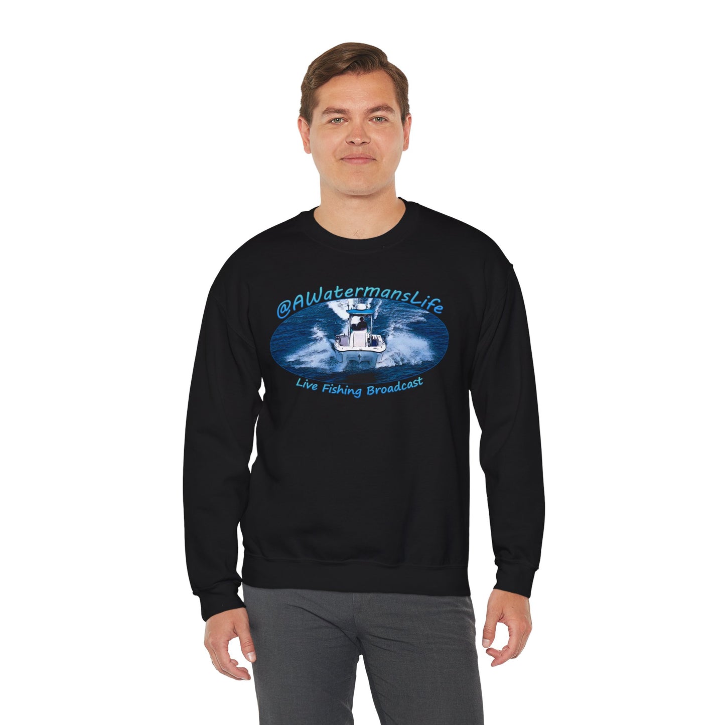 AWatermansLife Crewneck Sweatshirt