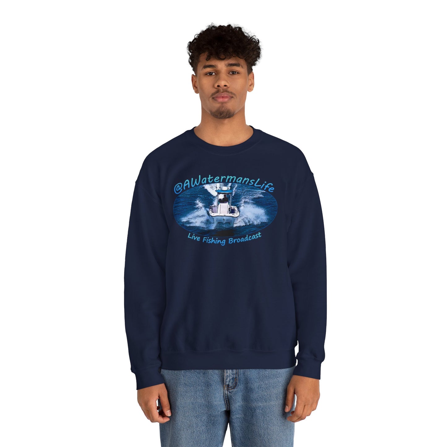AWatermansLife Crewneck Sweatshirt