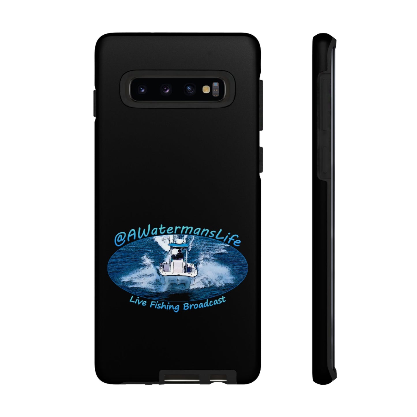 AWatermansLife Samsung Galaxy Tough Case - Custom Protective Phone Case with Dual Layer Shell and TPU Lining