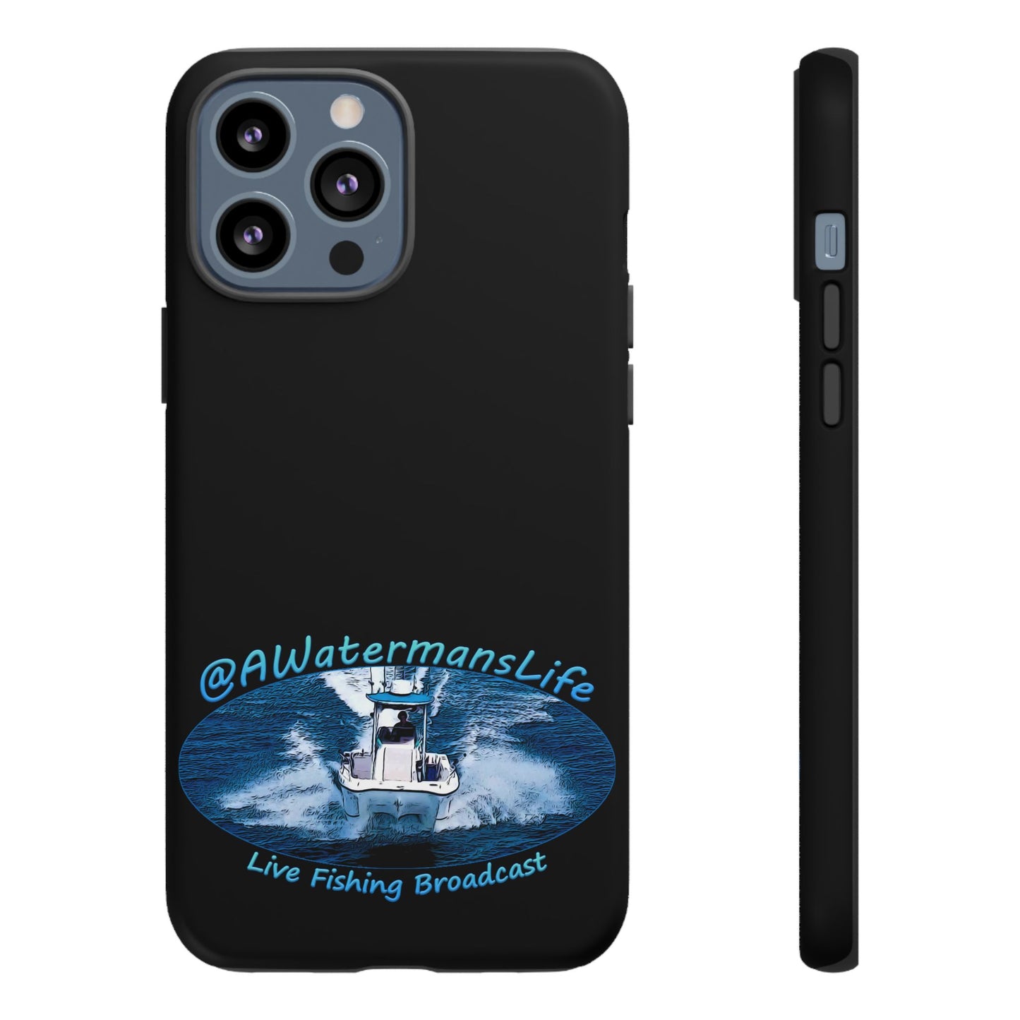 AWatermansLife Apple iPhone Tough Case - Custom Protective Phone Case with Dual Layer Shell and TPU Lining