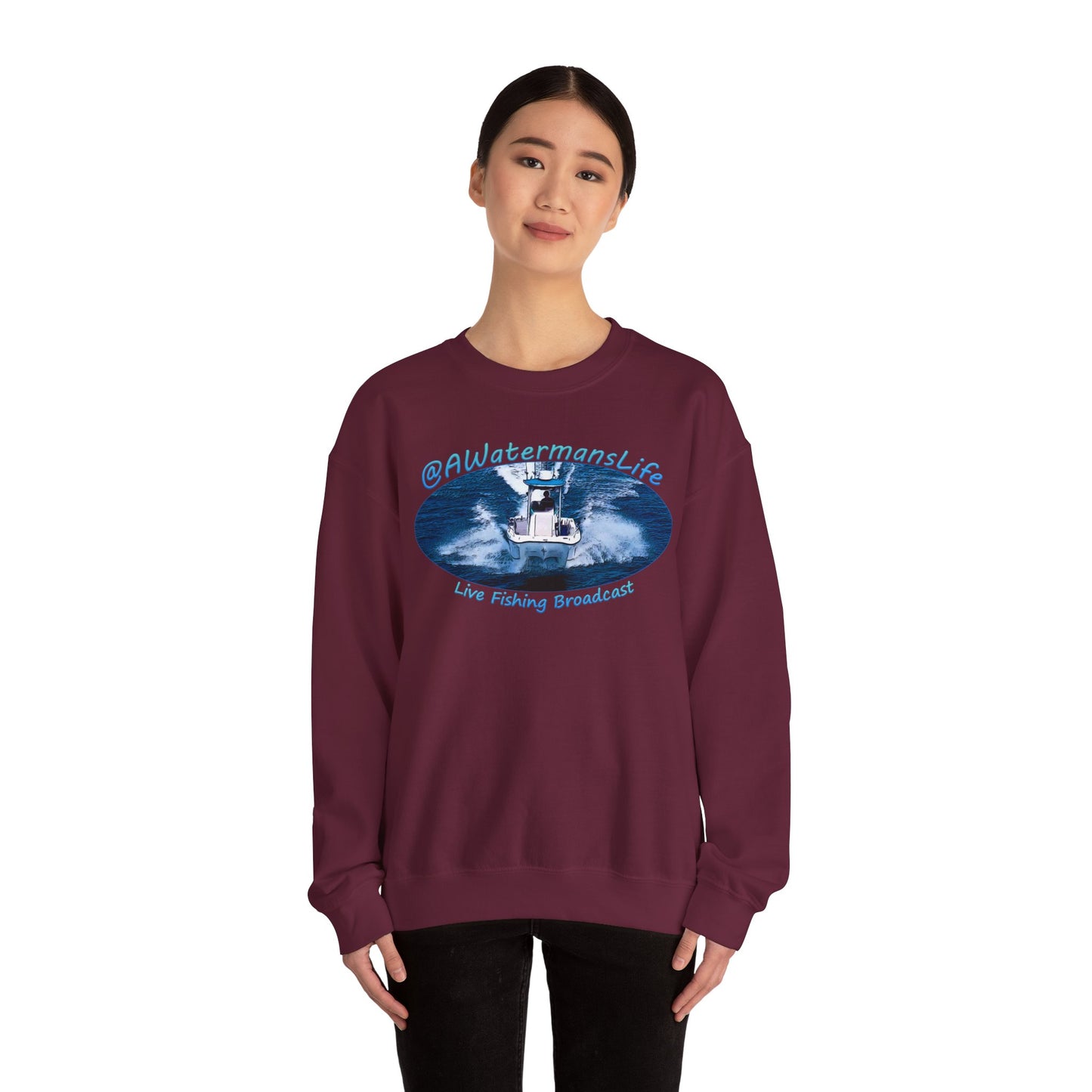 AWatermansLife Crewneck Sweatshirt