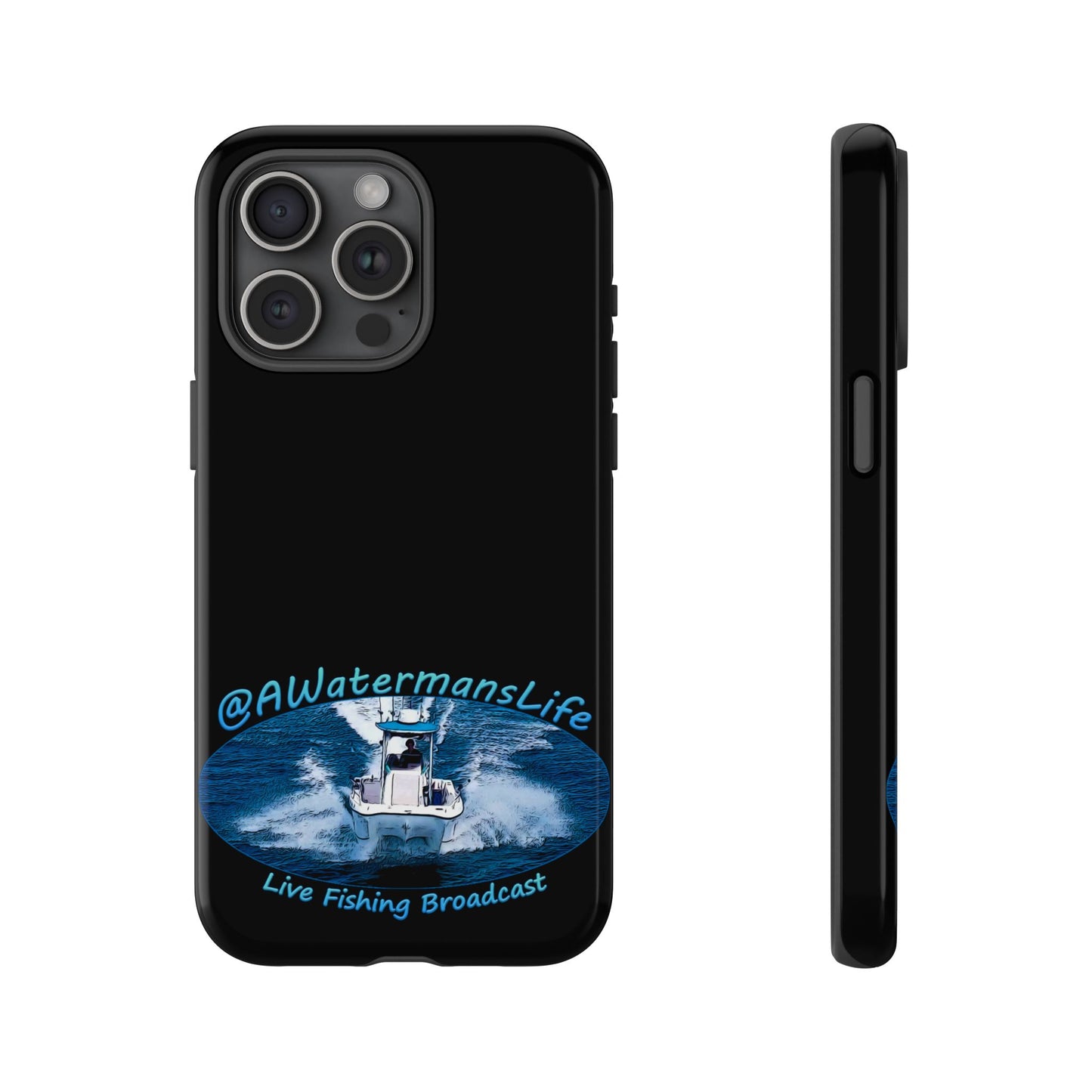 AWatermansLife Apple iPhone Tough Case - Custom Protective Phone Case with Dual Layer Shell and TPU Lining