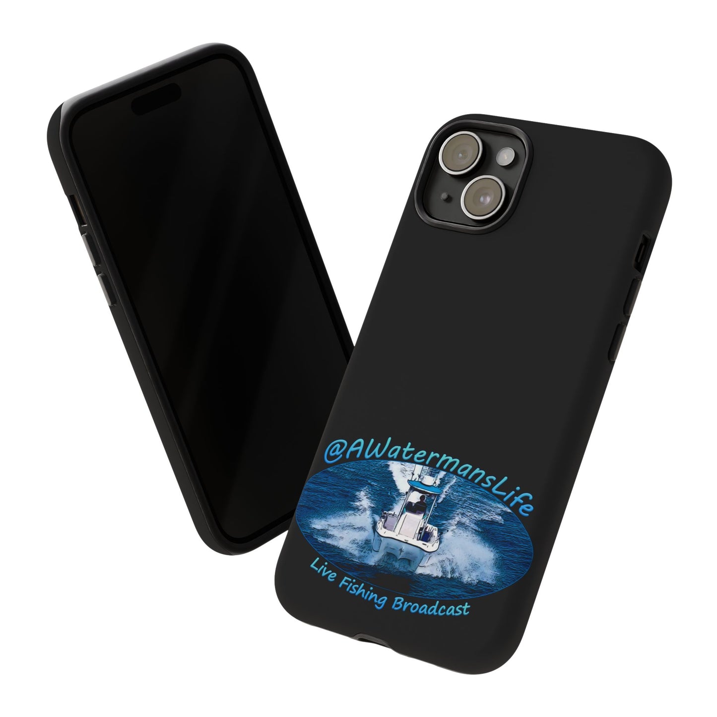 AWatermansLife Apple iPhone Tough Case - Custom Protective Phone Case with Dual Layer Shell and TPU Lining