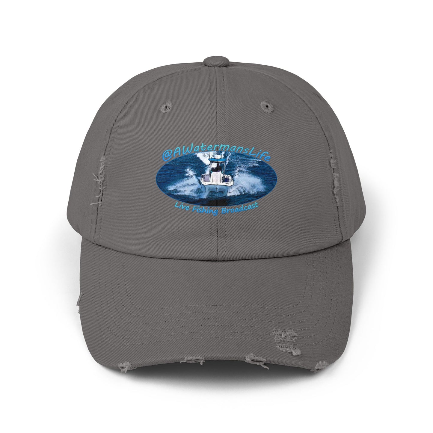 AWatermansLife Unisex Distressed Cap