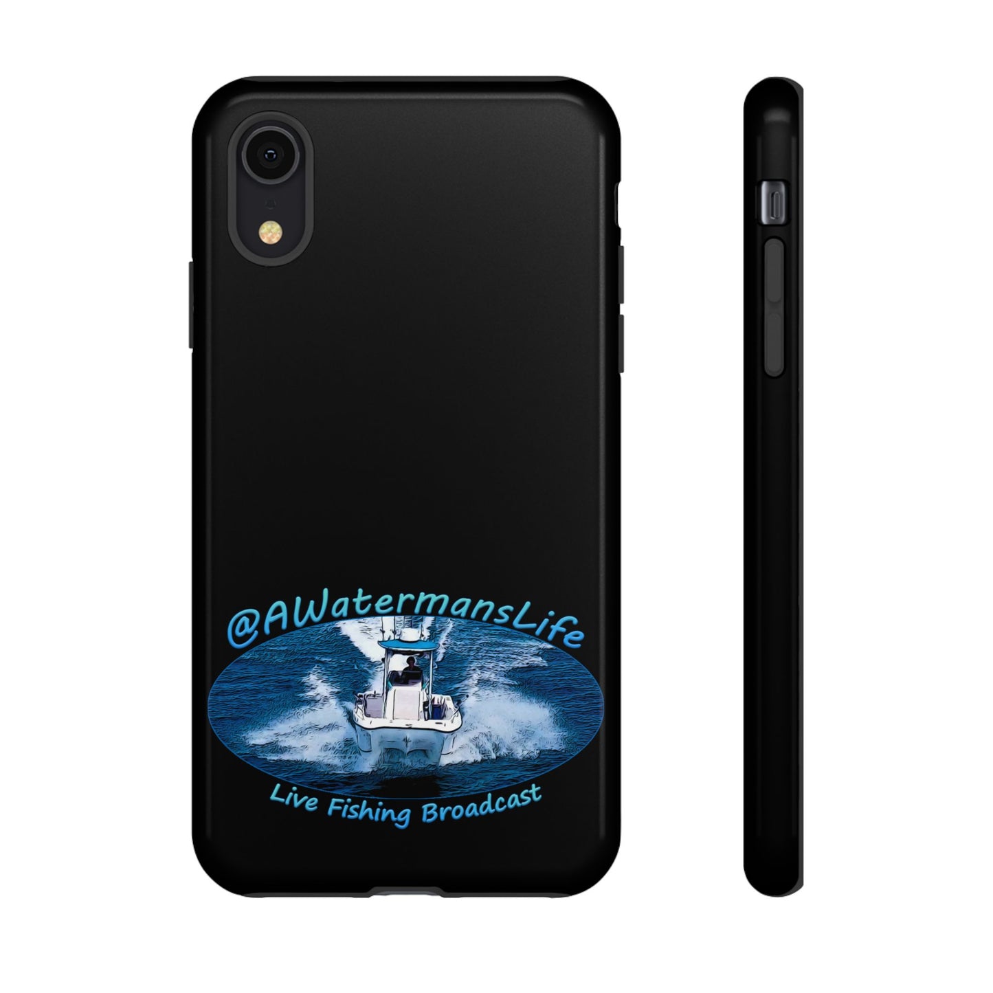 AWatermansLife Apple iPhone Tough Case - Custom Protective Phone Case with Dual Layer Shell and TPU Lining