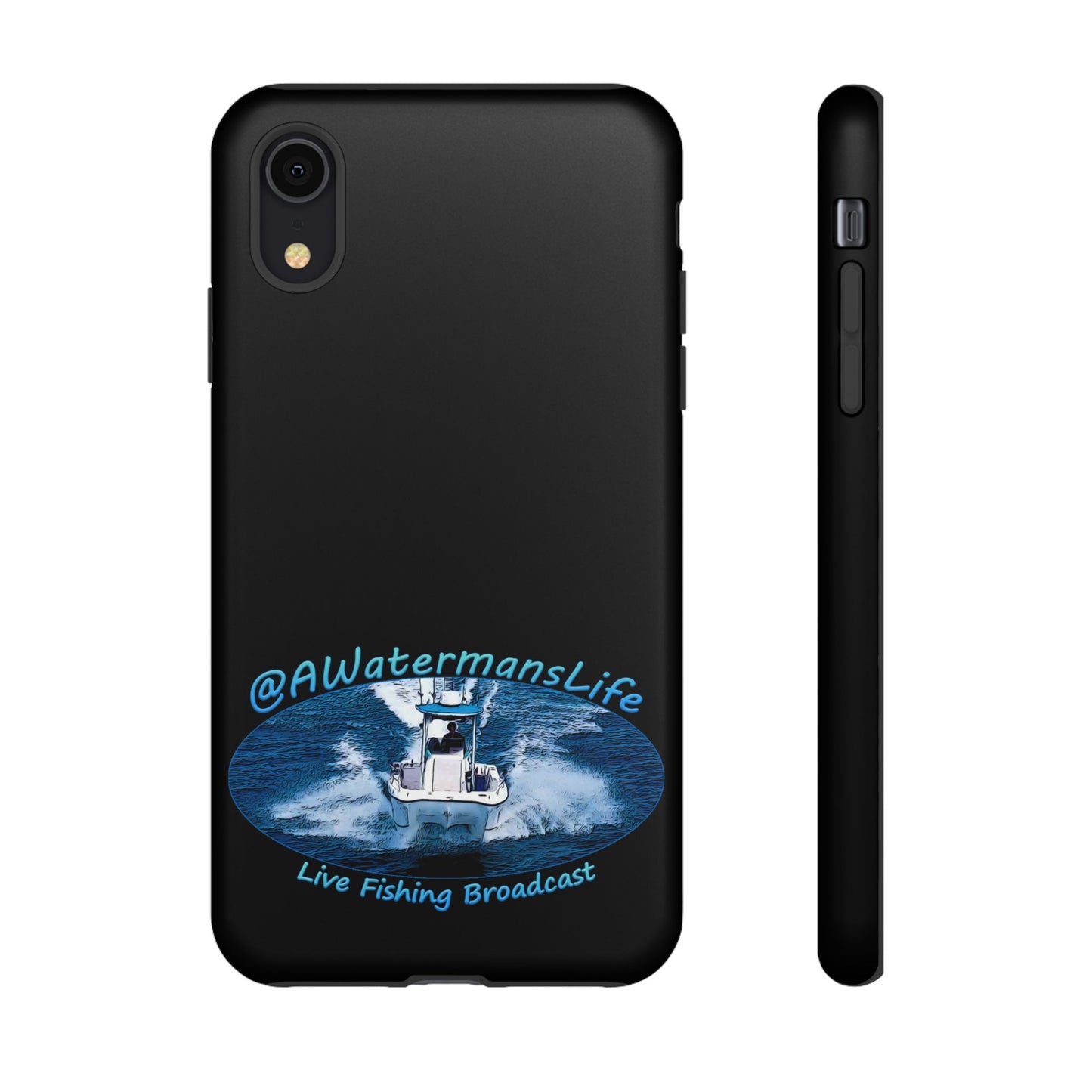 AWatermansLife Apple iPhone Tough Case - Custom Protective Phone Case with Dual Layer Shell and TPU Lining
