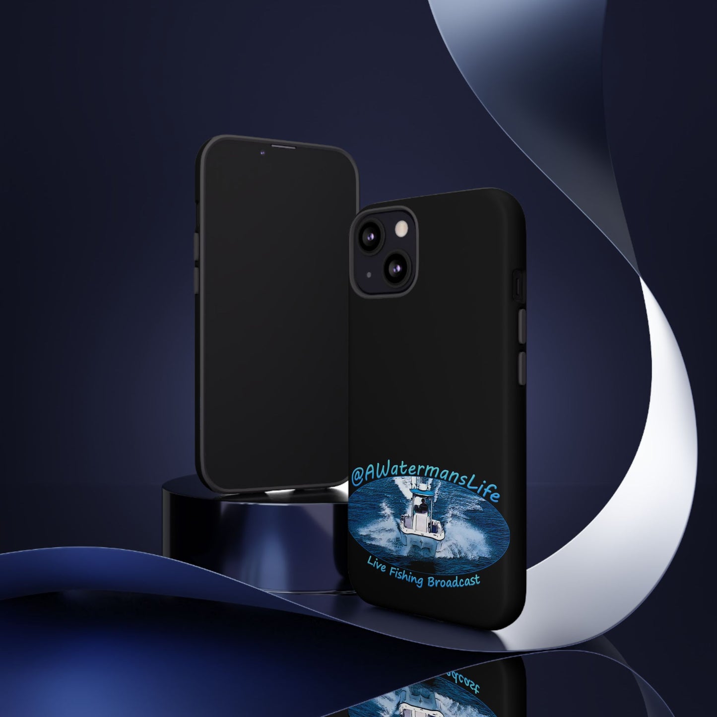 AWatermansLife Apple iPhone Tough Case - Custom Protective Phone Case with Dual Layer Shell and TPU Lining