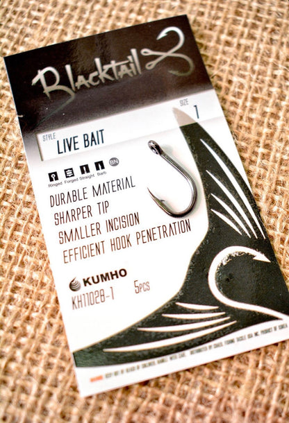 Blacktail Live Bait "J" Hook