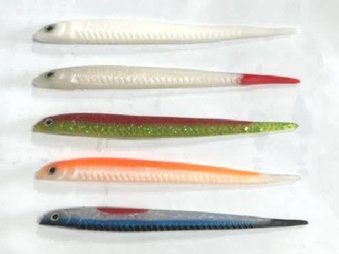 Fluke Slug Plastic Lures - Fishoholics805