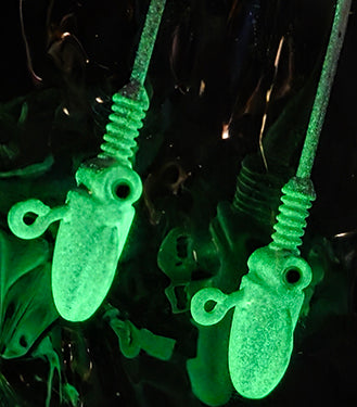 Squid Head Jig Head 2X BKK Hook - Fishoholics805